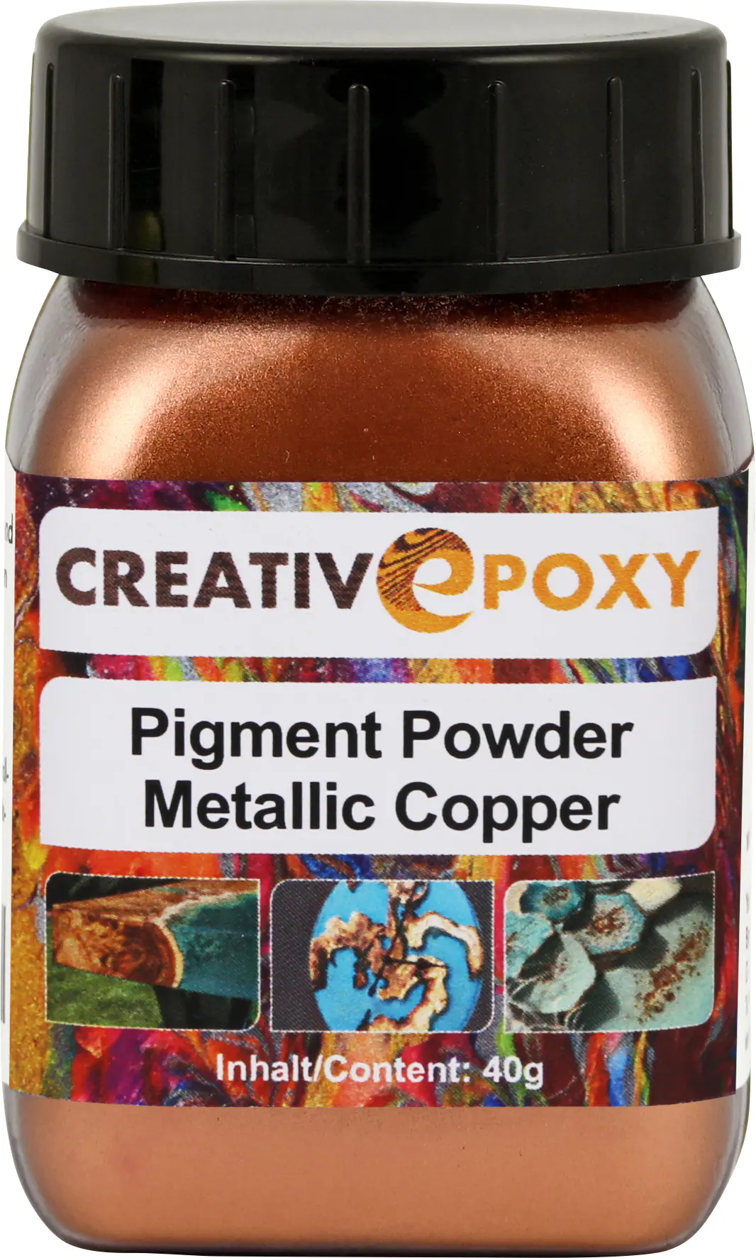 Pigment Pulver Copper 40 g Metallic Effekt