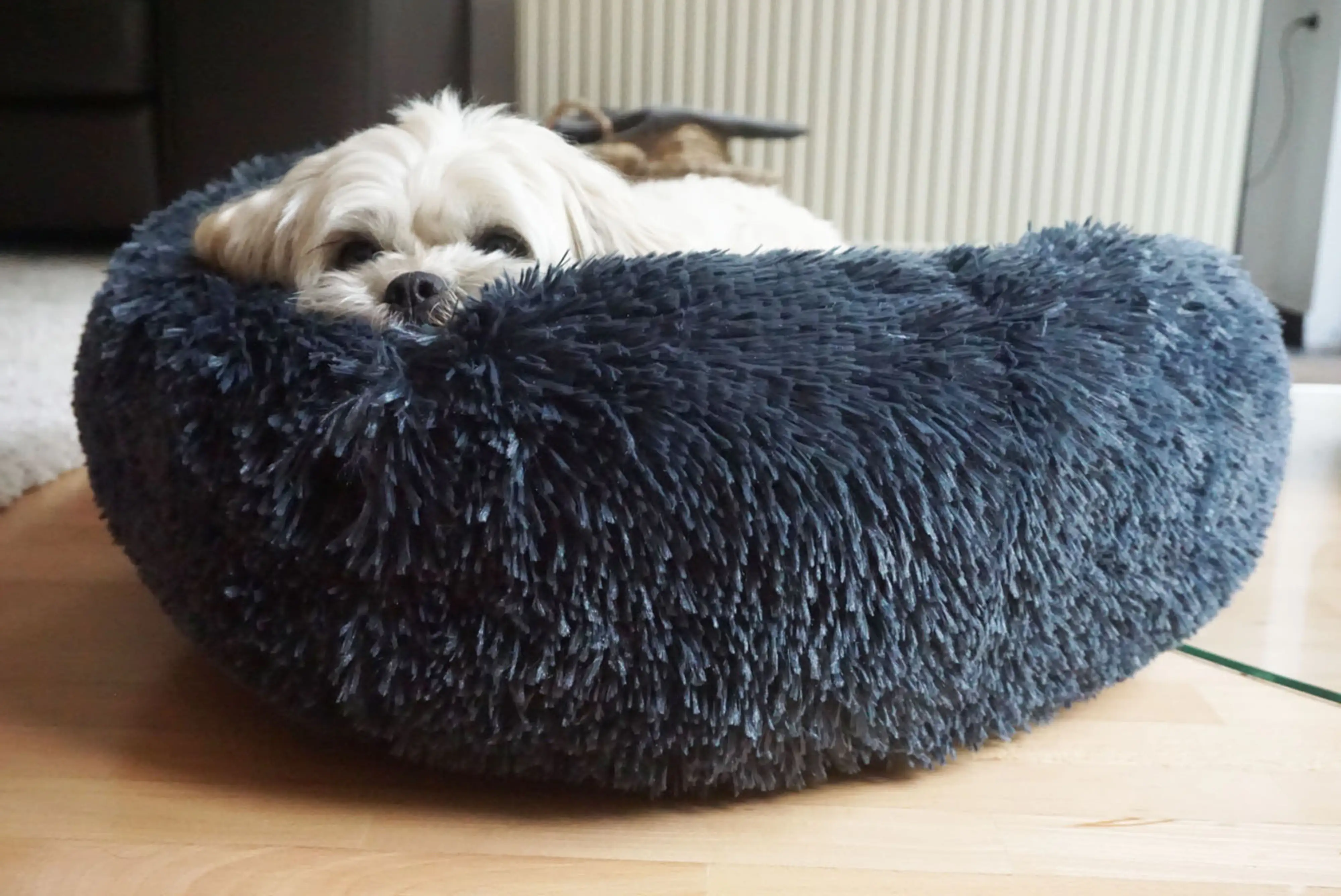 Nobby Kuschelbett Donut Classic Esla dunkelblau