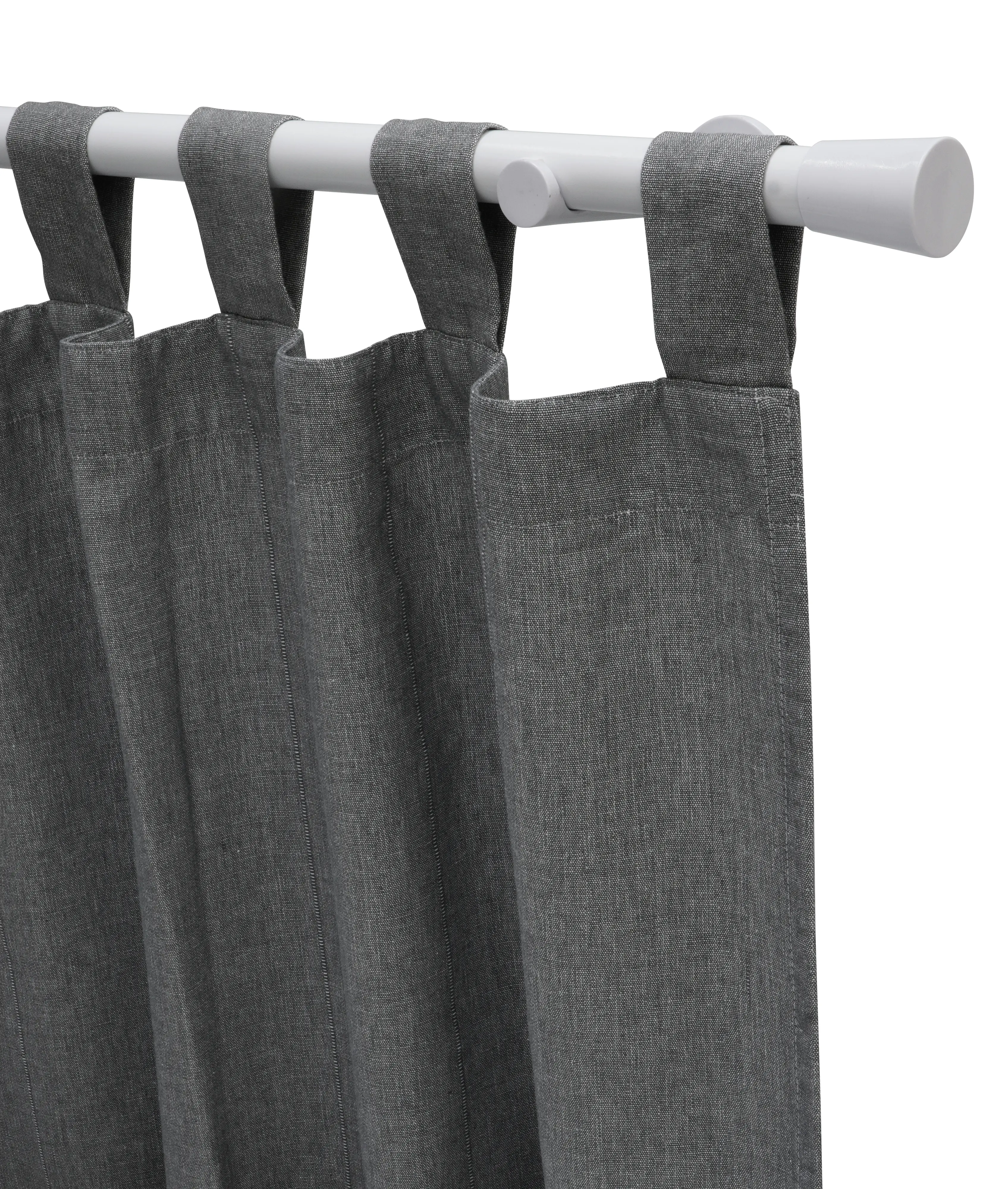 Gardinia Gardinenstangen-Set 1-Lauf Korfu Ø 28 weiß 160 cm