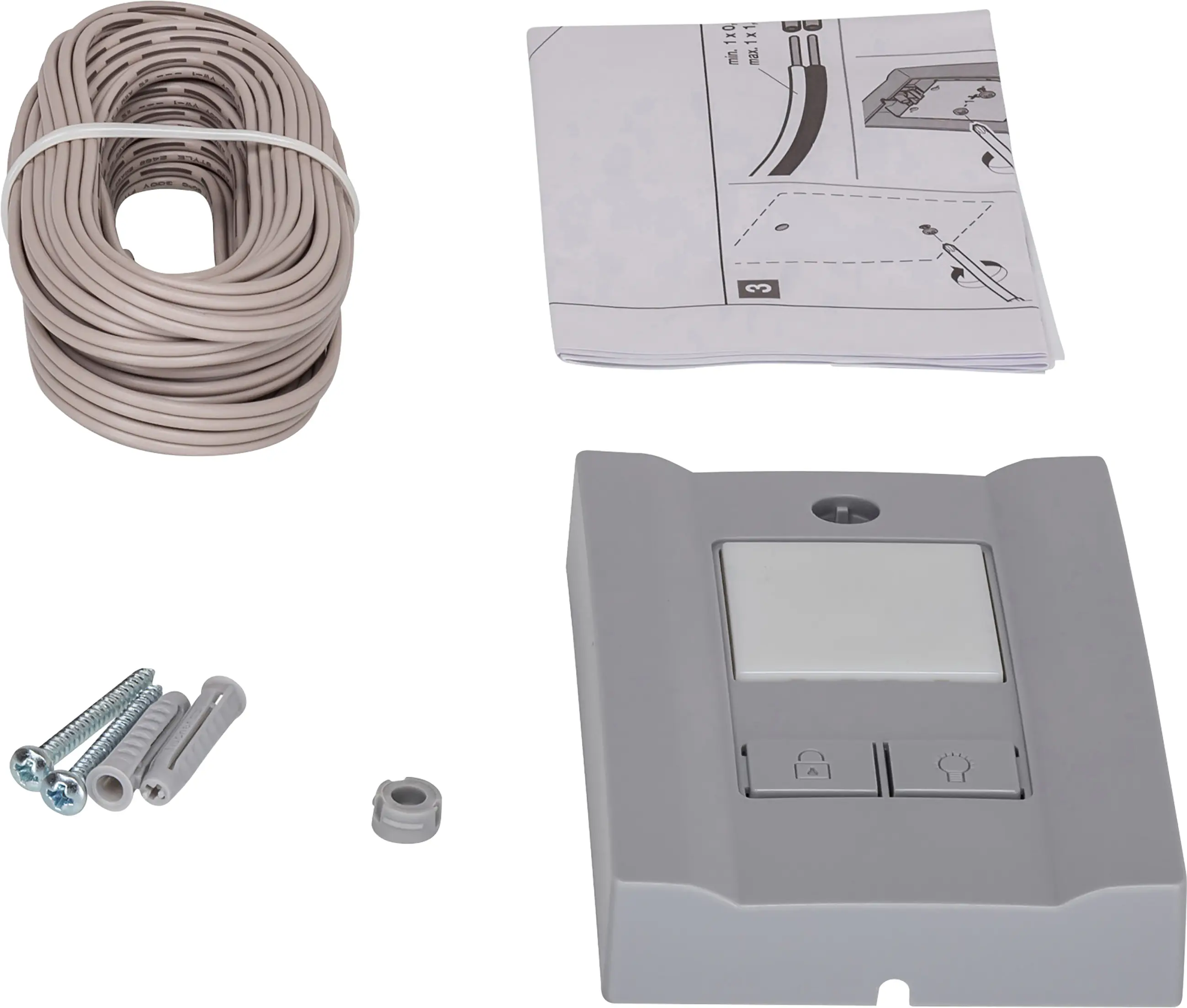 EcoStar Garagentorantrieb Liftronic 800-2 mit 2 Handsender, Innentaster, Funk-Codetaster