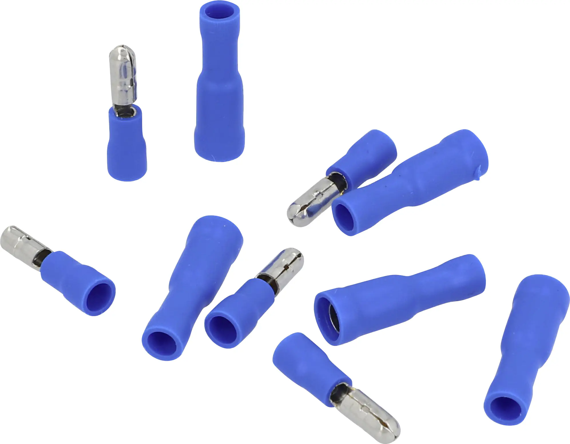 Cartrend Rundstecker mit Hülsen 1,5-2,5 mm² blau