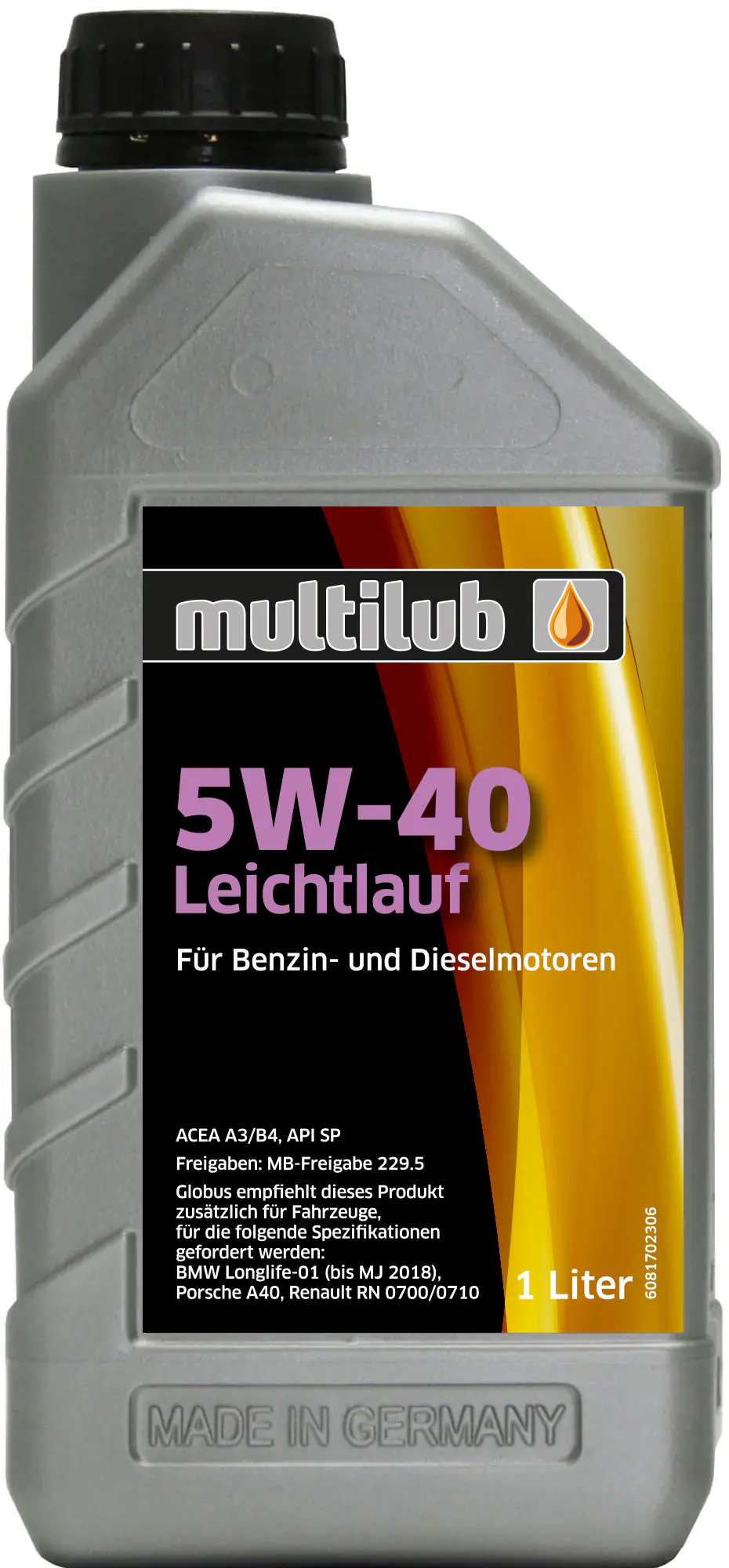 Multilub Motoröl 5W-40LL 1L