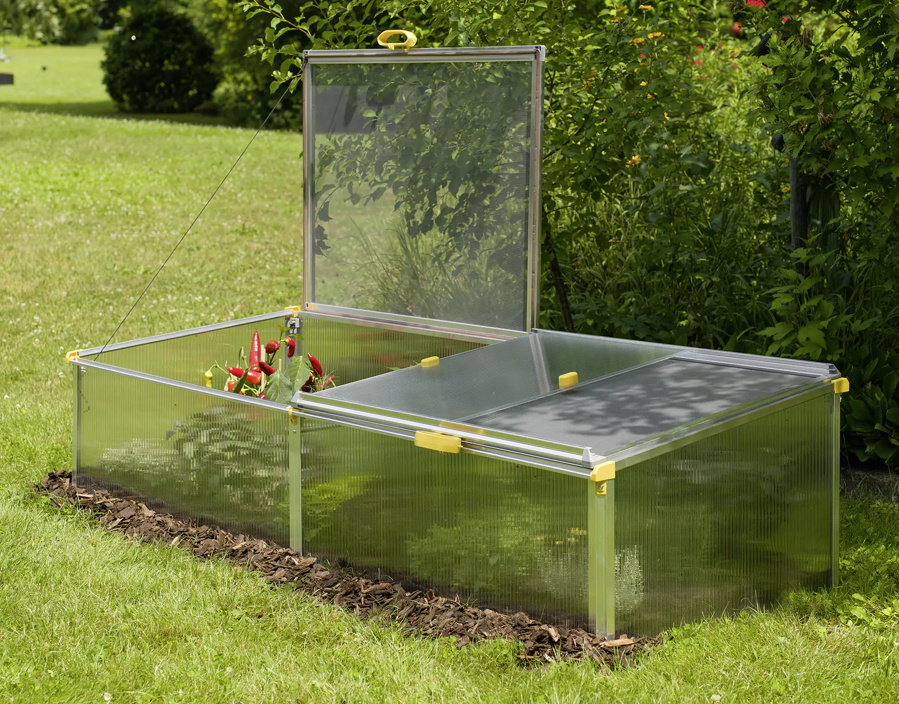 Juwel Ganzjahres-Beetsystem Protect 2000 200 x 76,5 x 52/44 cm