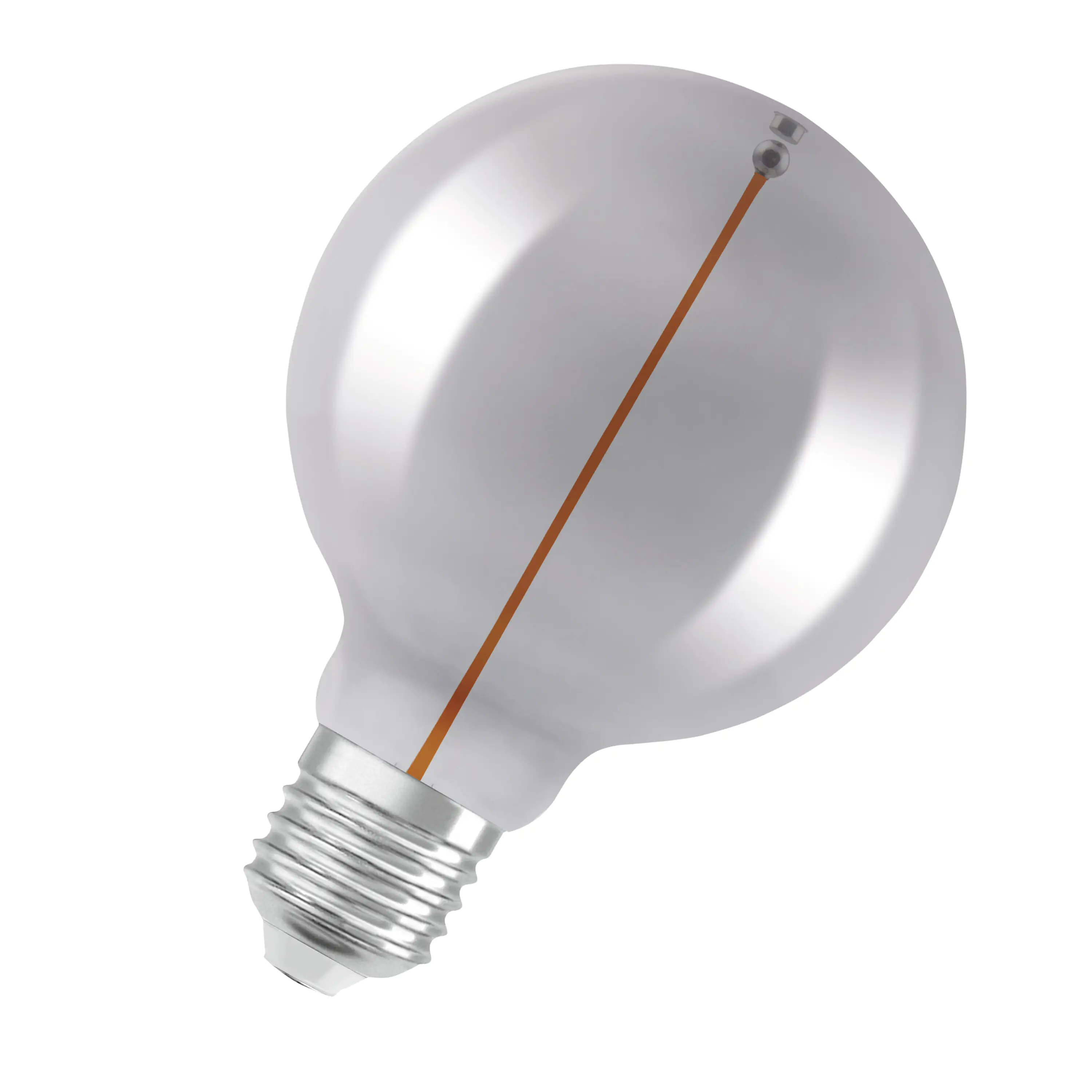 Osram LED Leuchtmittel Globe 95 E27 2,2 W warmweiß rauch