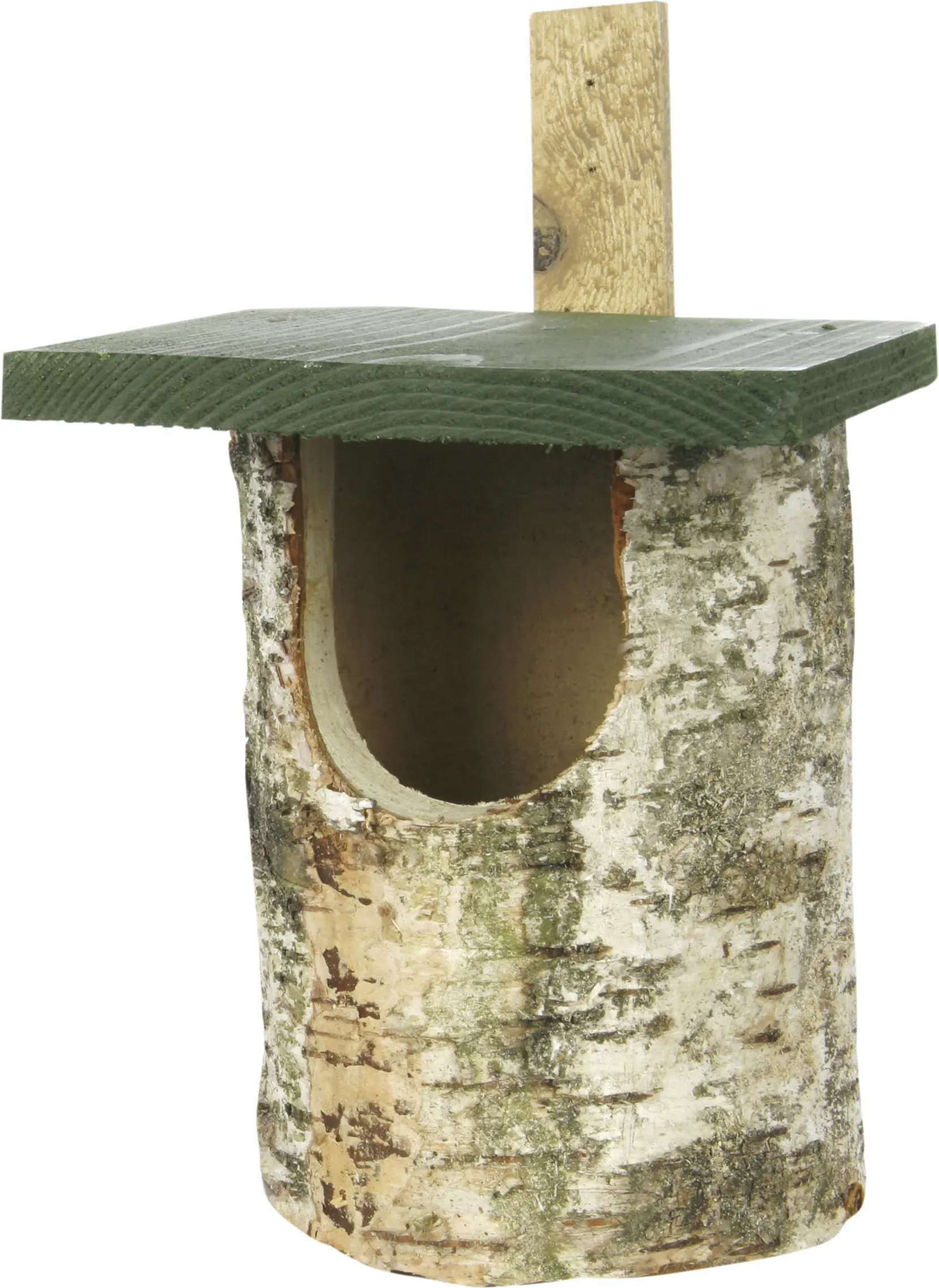 CJ Wildlife Nistkasten Höhle für kleine Singvögel 18 x 22 cm natur/grün