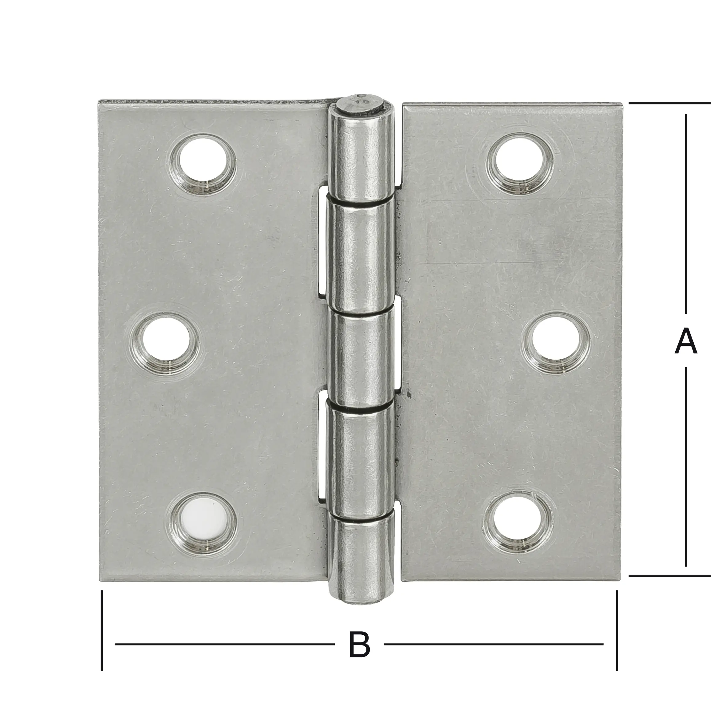 Vormann Käntige Scharniere 63 x 63 mm