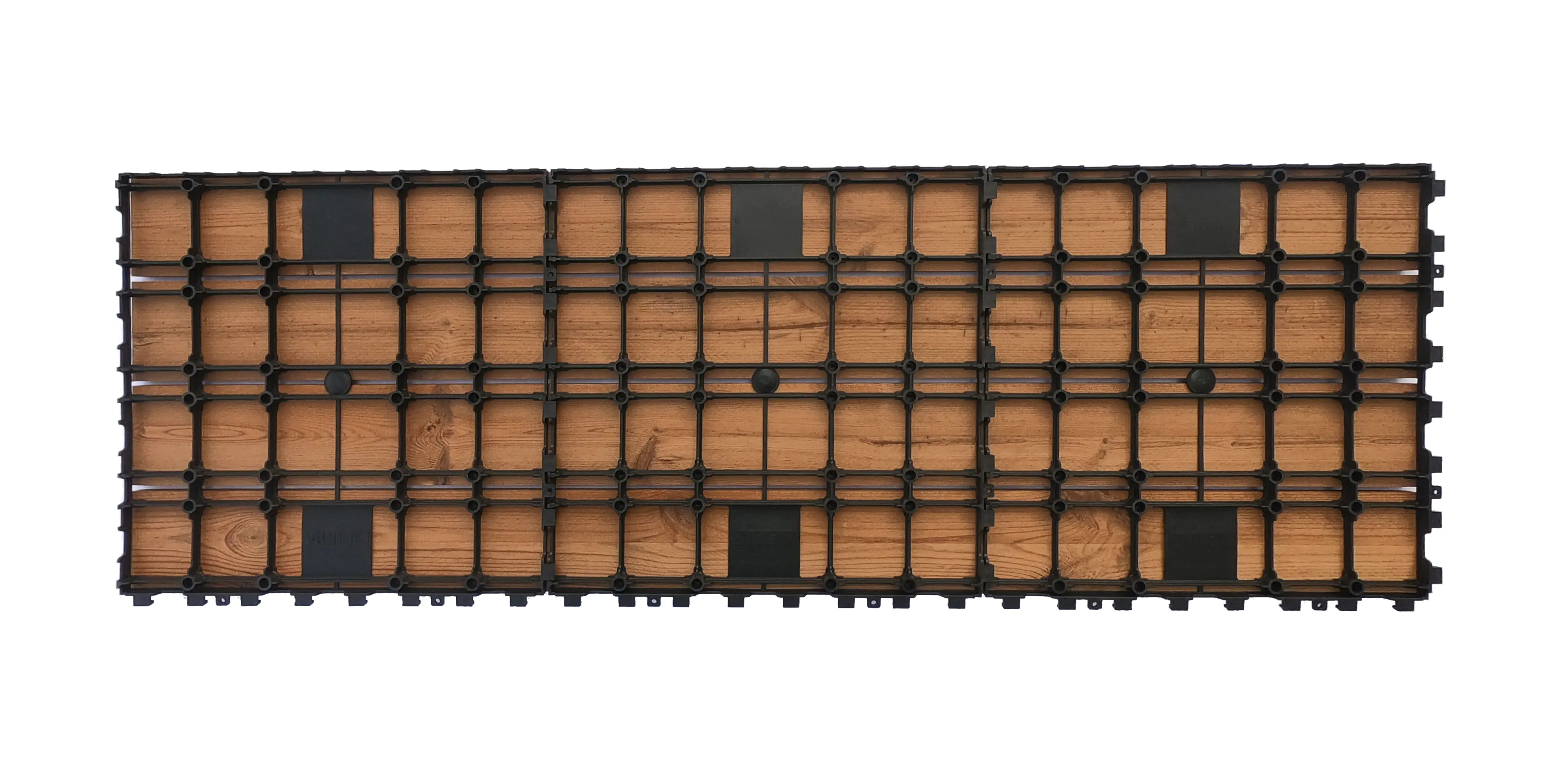 ONEK Klickfliese Holz natur Smartdeck 40 x 120 x 2,5 cm 1 Stück
