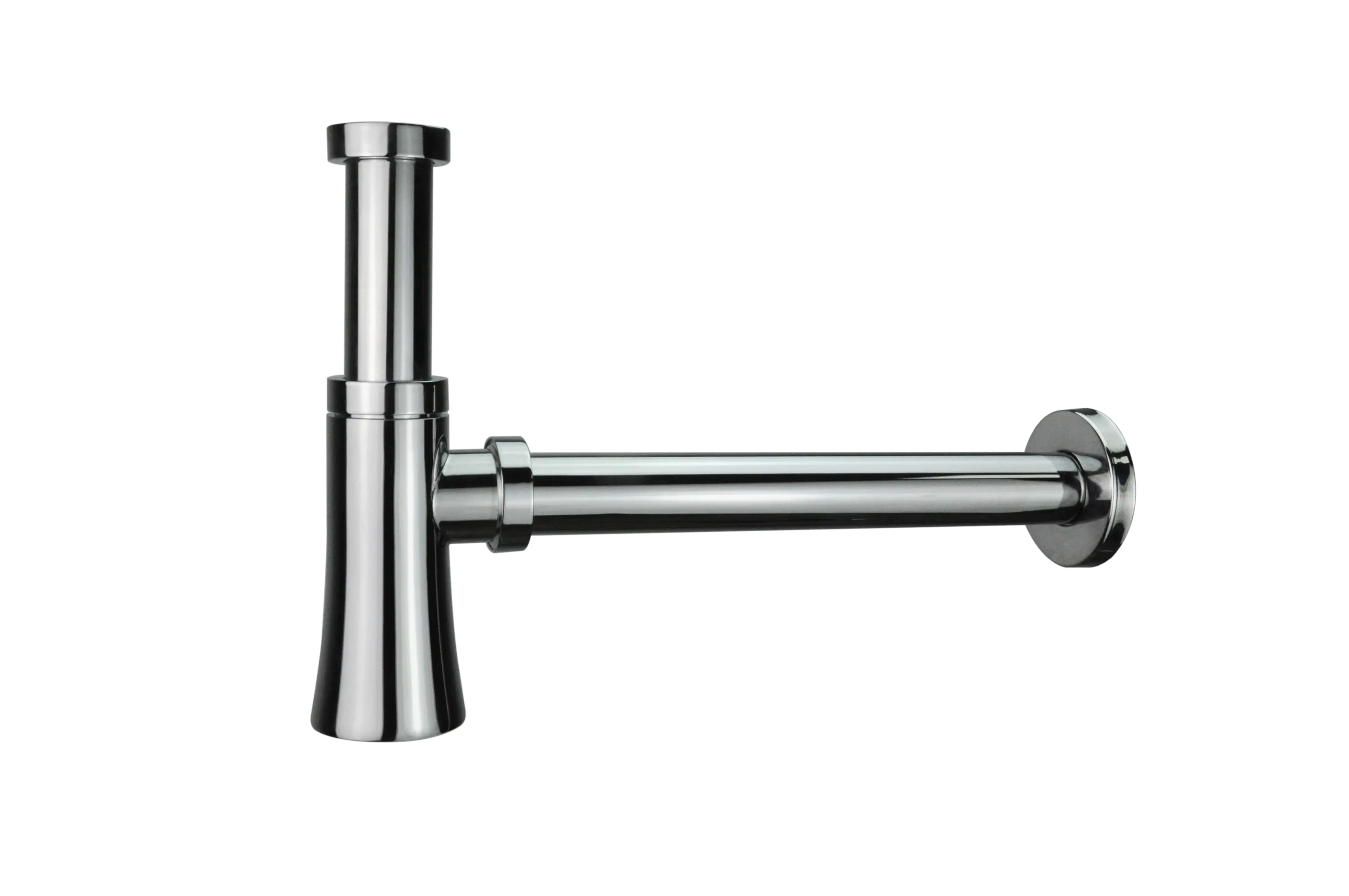 Primaster Design Flaschensiphon konisch 1 1/4" verchromt