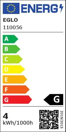 Eglo LED Leuchtmittel T32 E27 Stabform 4 W warmweiß amber