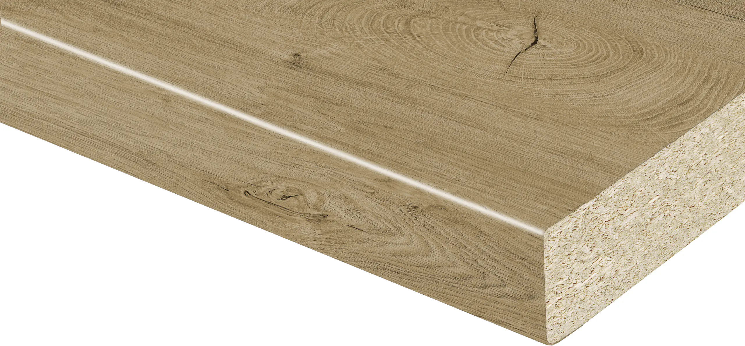 Kaindl Arbeitsplatte 410 x 60 cm 38 mm Eiche Endgrain Classic