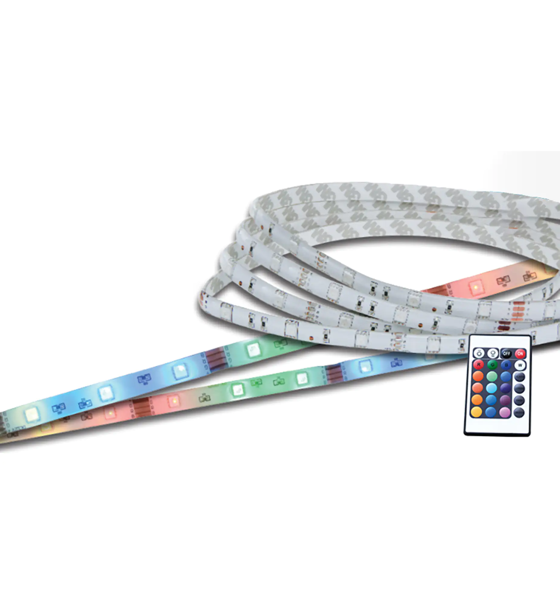 Näve LED Stripe RGB 5 m 24 W dimmbar