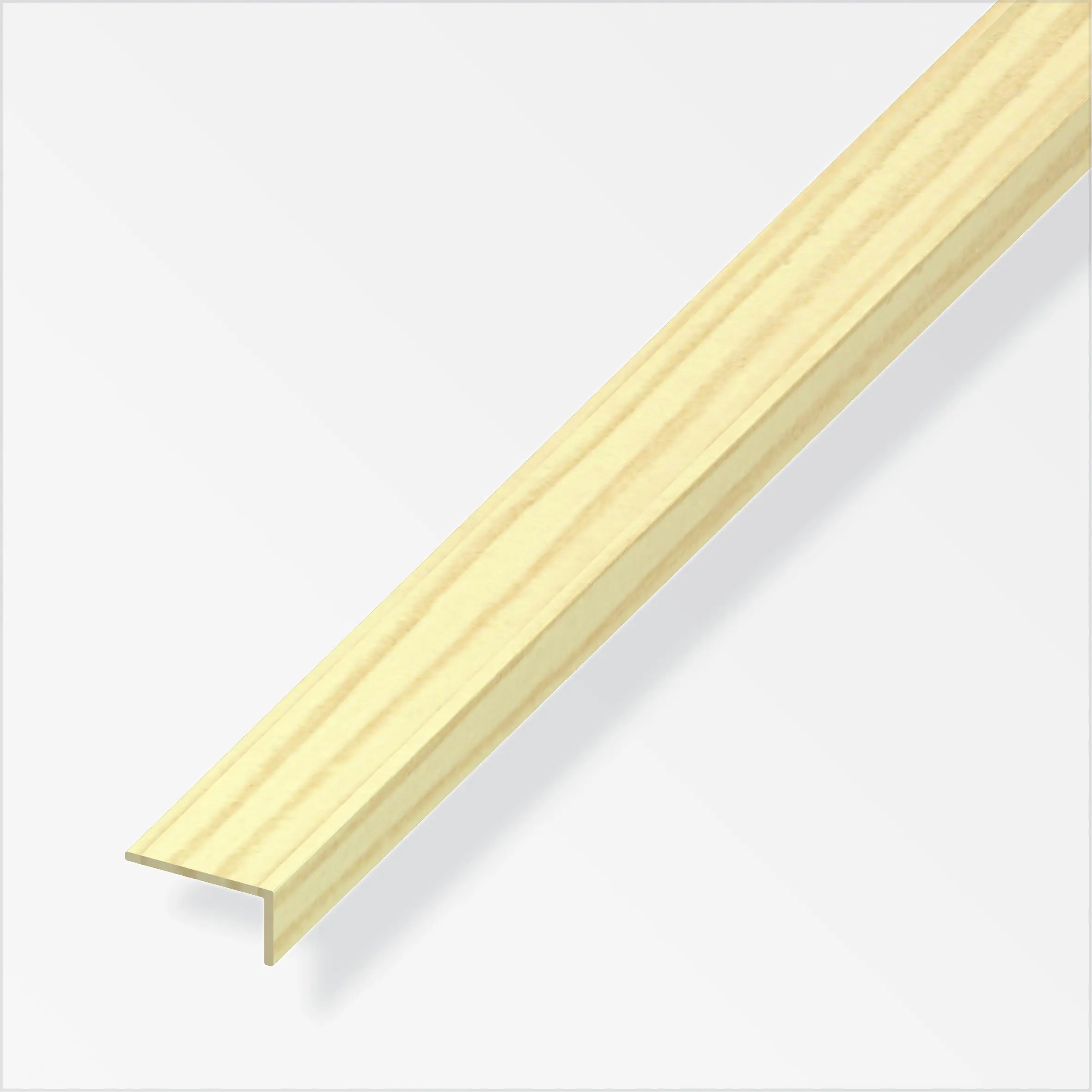 alfer Winkel 1 m, 10 x 13 mm PVC (Kunststoff) glatt kiefer