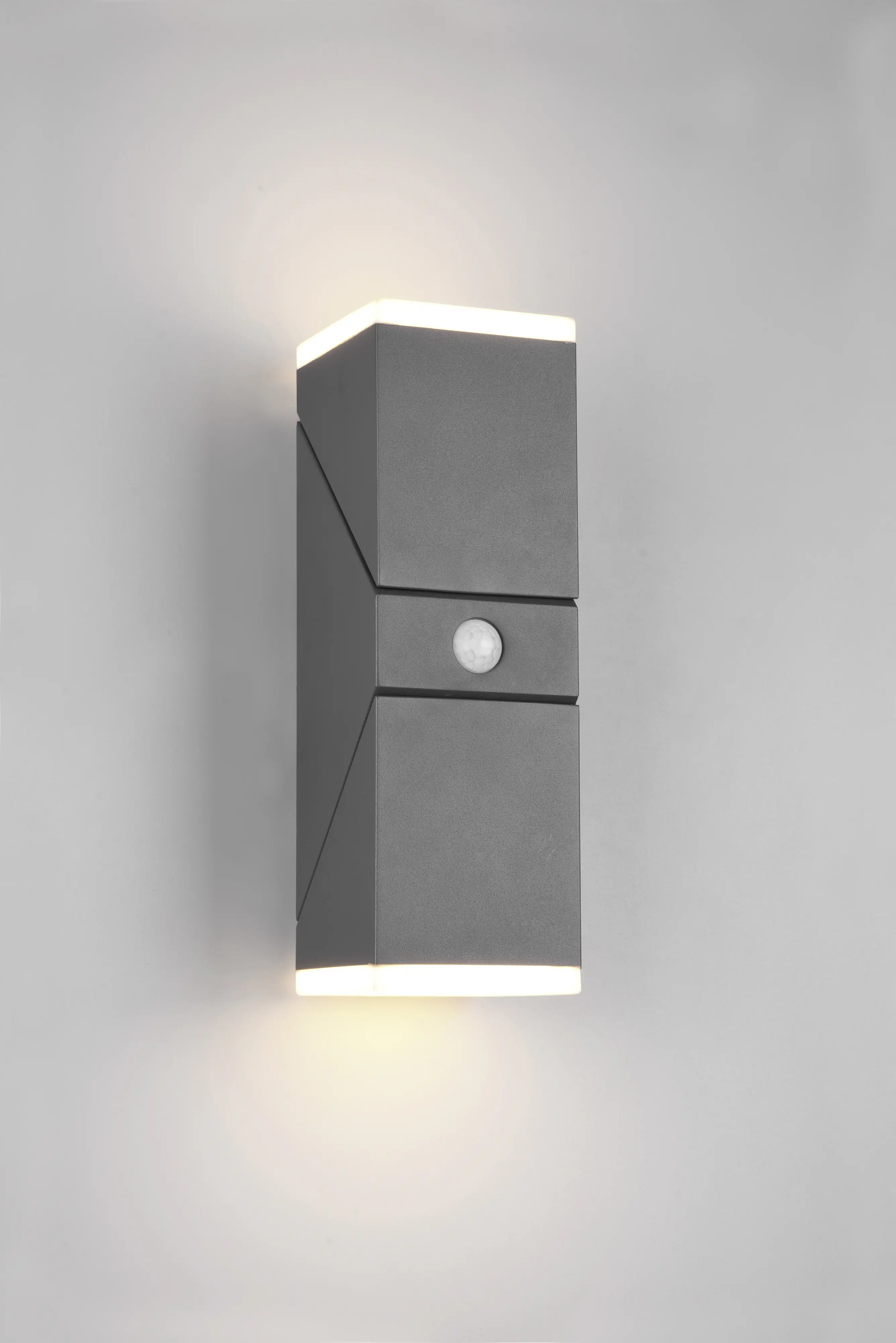 Trio LED Wandleuchte Avon innen/außen anthrazit standby 14W warmweiß