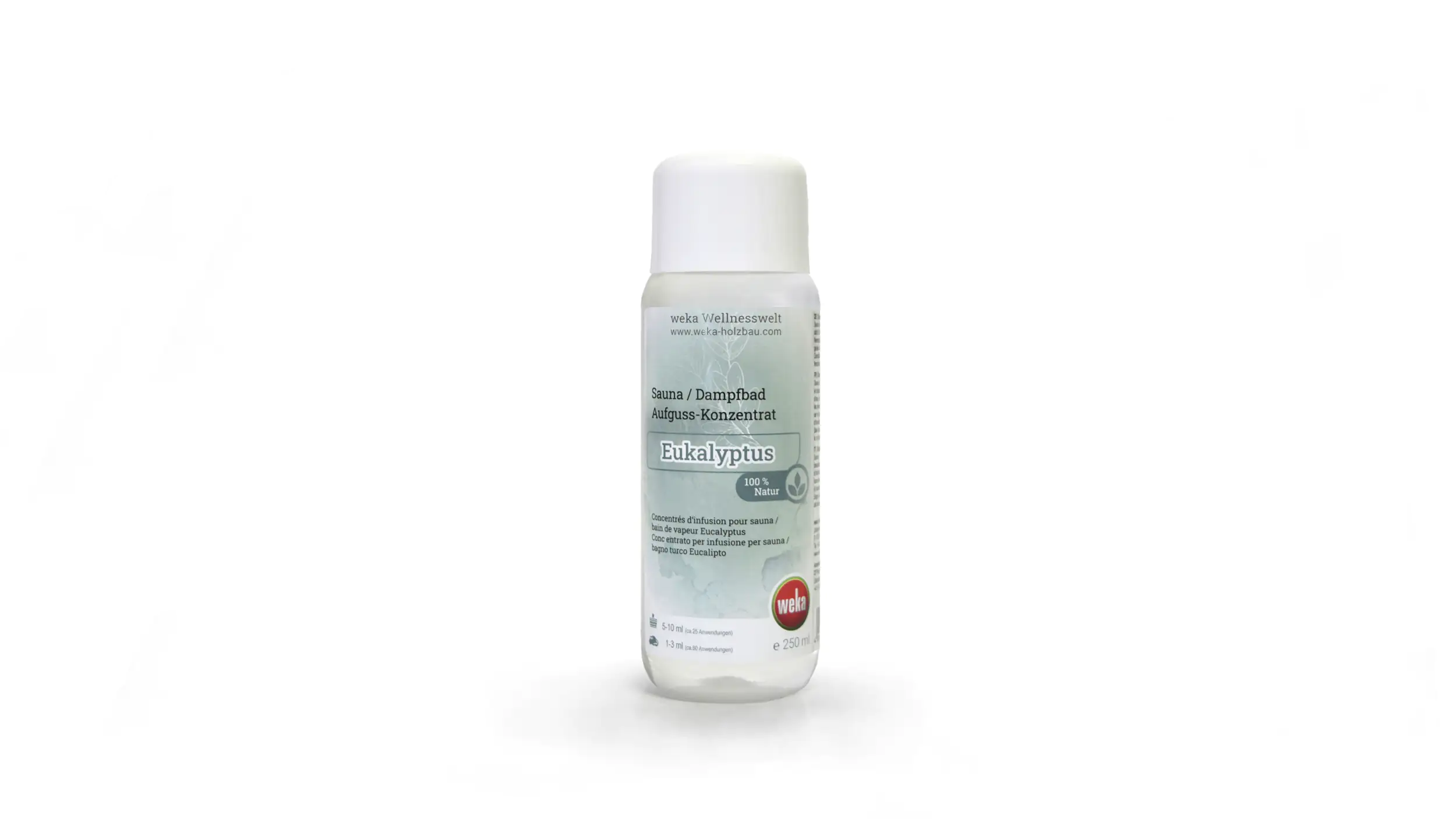 Weka Sauna und Dampfduftbad Eukalyptus 250 ml