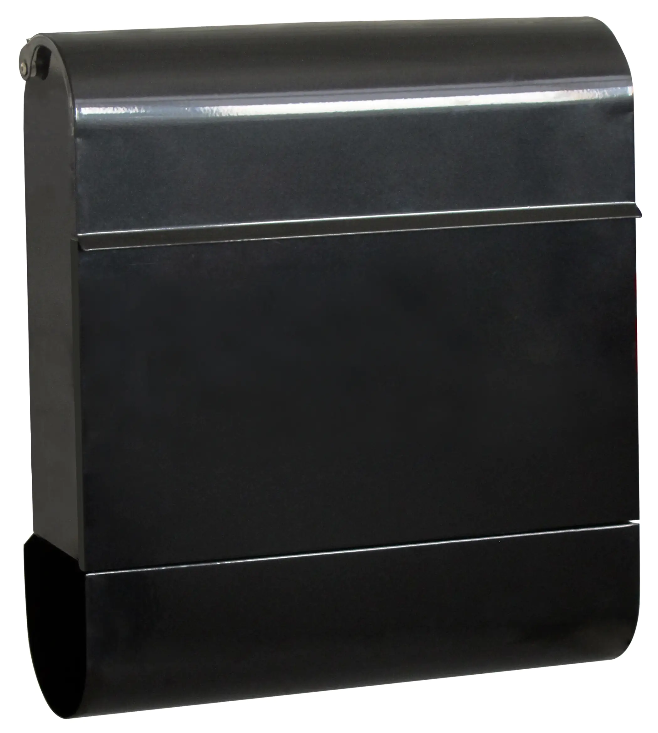 Primaster Briefkasten Gong mit Zeitungsbox anthrazit 41 x 37.2 x 11.2 cm