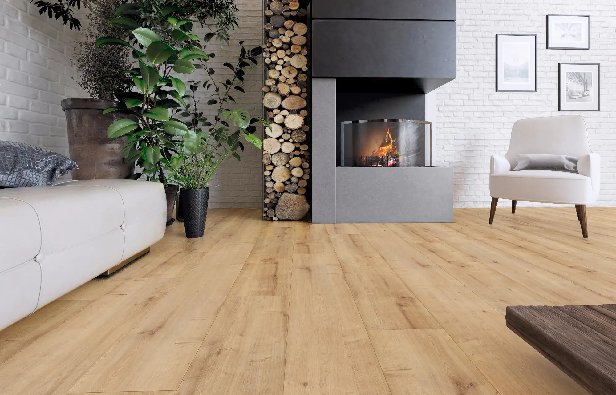 Classen Laminat Megaloc Aquaprotect XL Eiche beige dunkel LHD