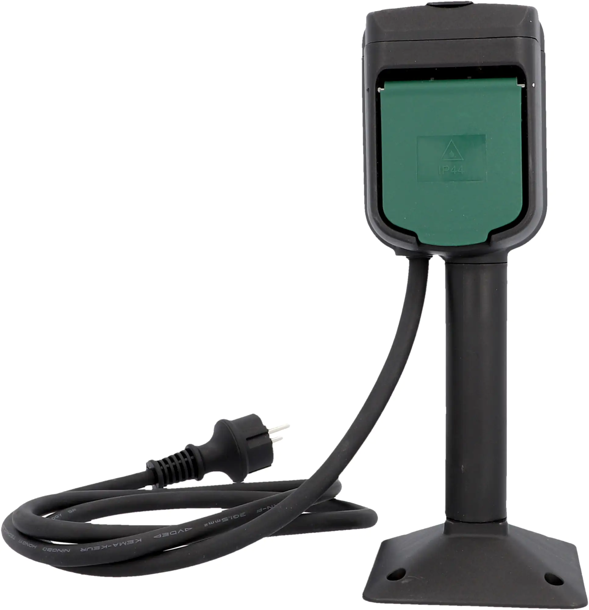 UniTec WiFi Outdoor Steckdosen-Erdspieß 2-fach IP44