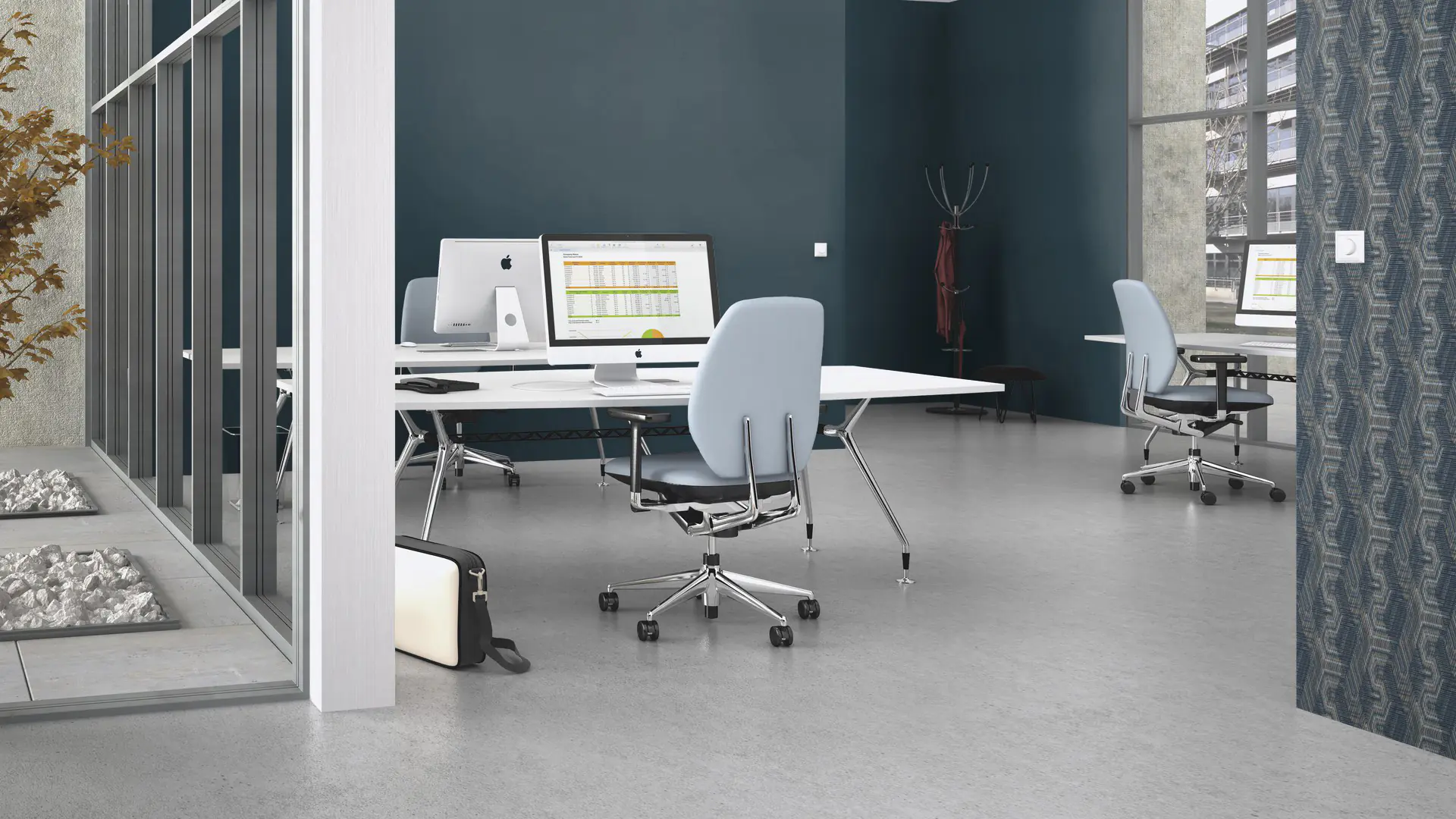 Rasch Vliestapete 751949 Blau-Dunkelblau Muster & Motive 10,05 m x 0,53 m