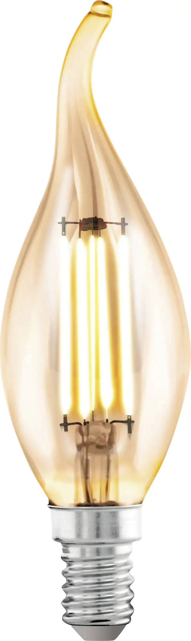 Eglo LED Leuchtmittel CF35 E14 Tropfenform 4 W warmweiß amber