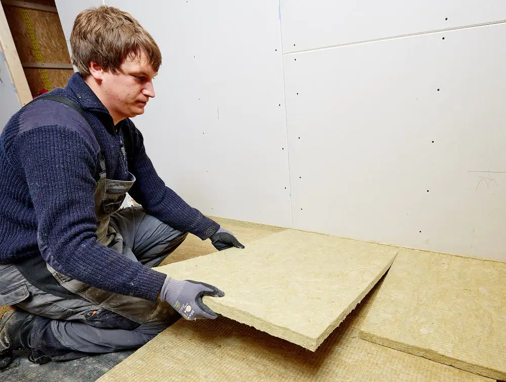 Rockwool Dämmplatte Floorrock HP Steinwolle WLG 035 1000 x 625 x 40 mm