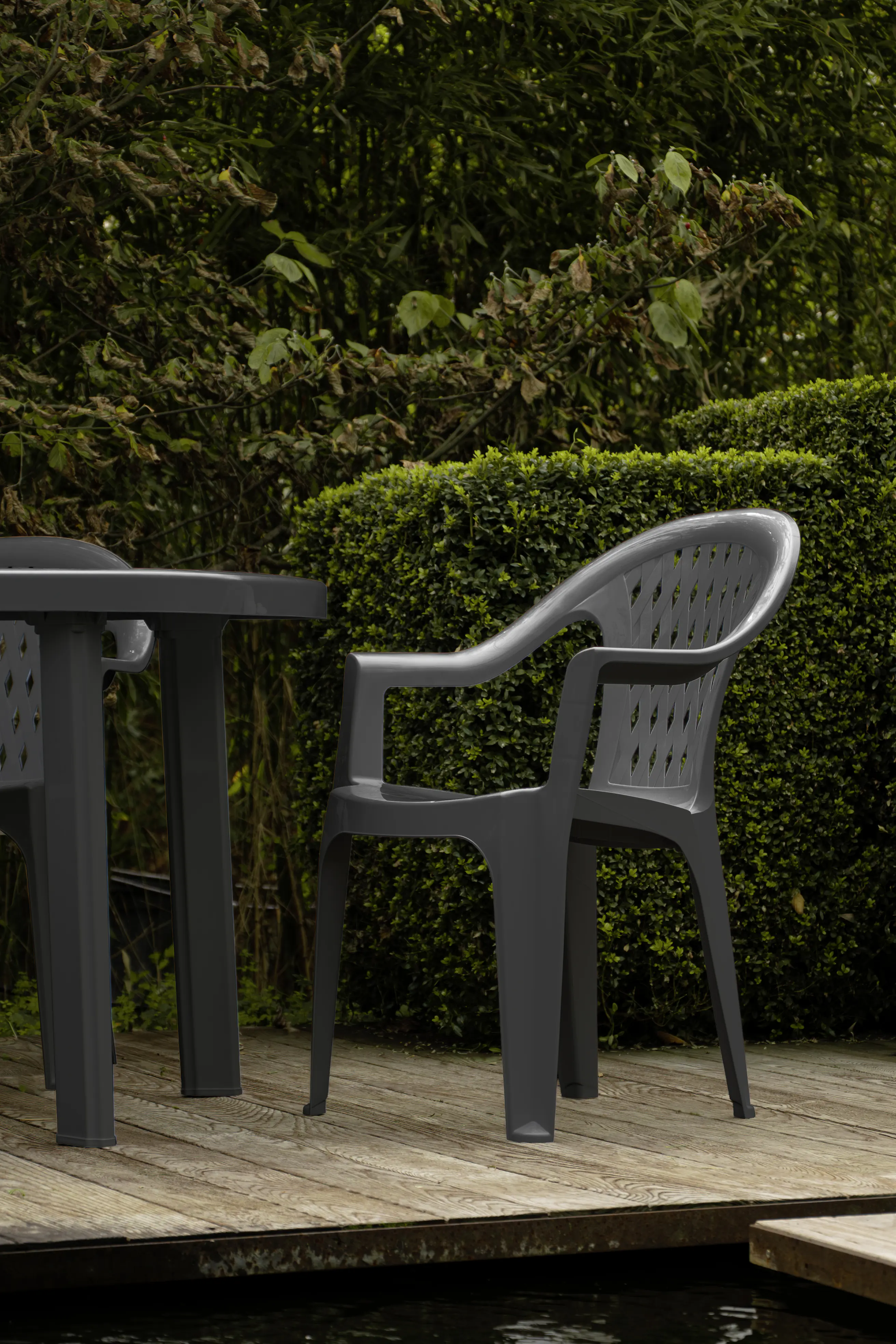 Grand Soleil Sessel Tressy Anthrazit 