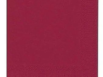 Duni Servietten bordeaux 24 x 24 cm - 20er Pack