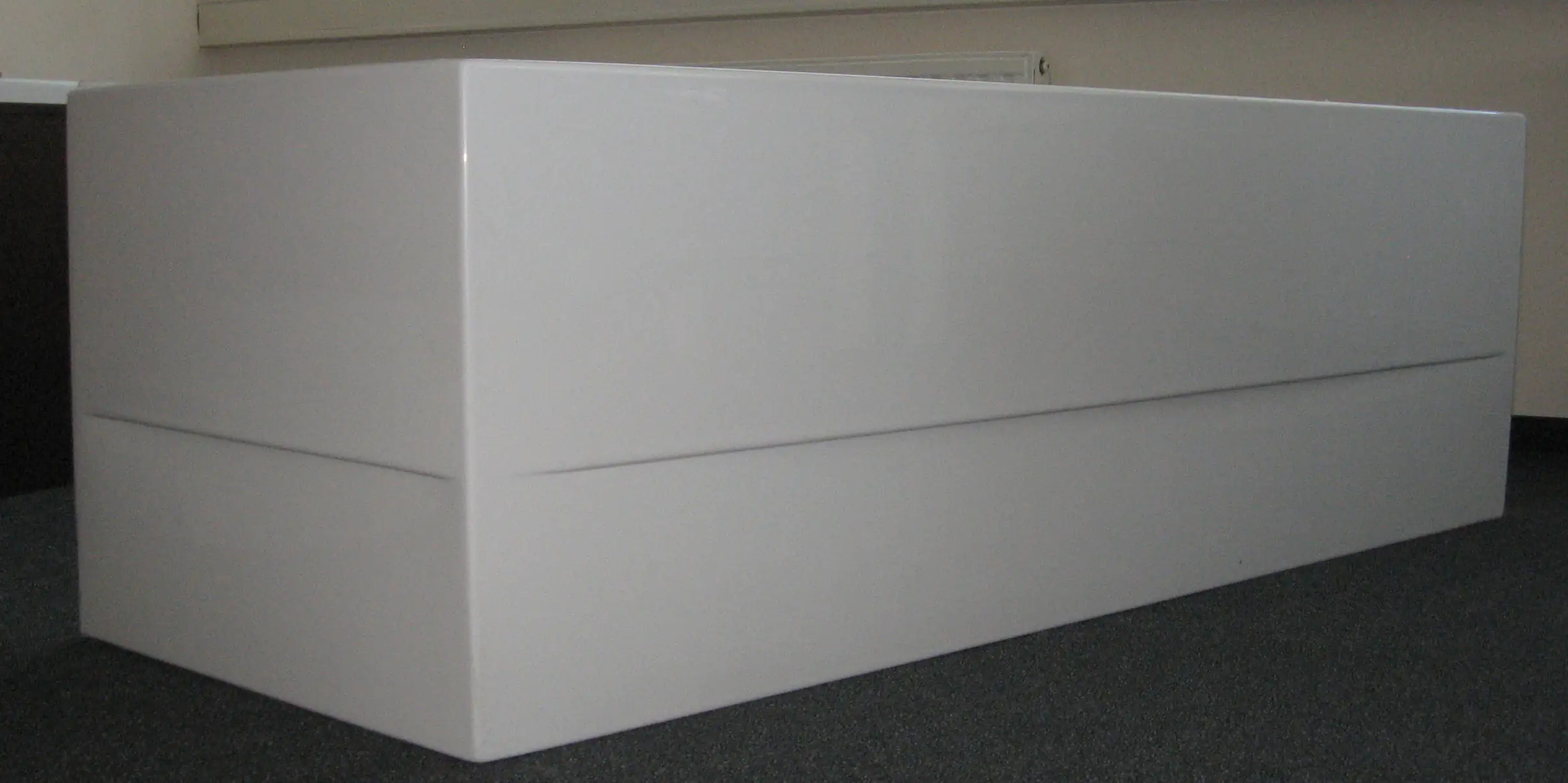 Ottofond Acrylschürze Galia I 170 cm, weiß, Modell A