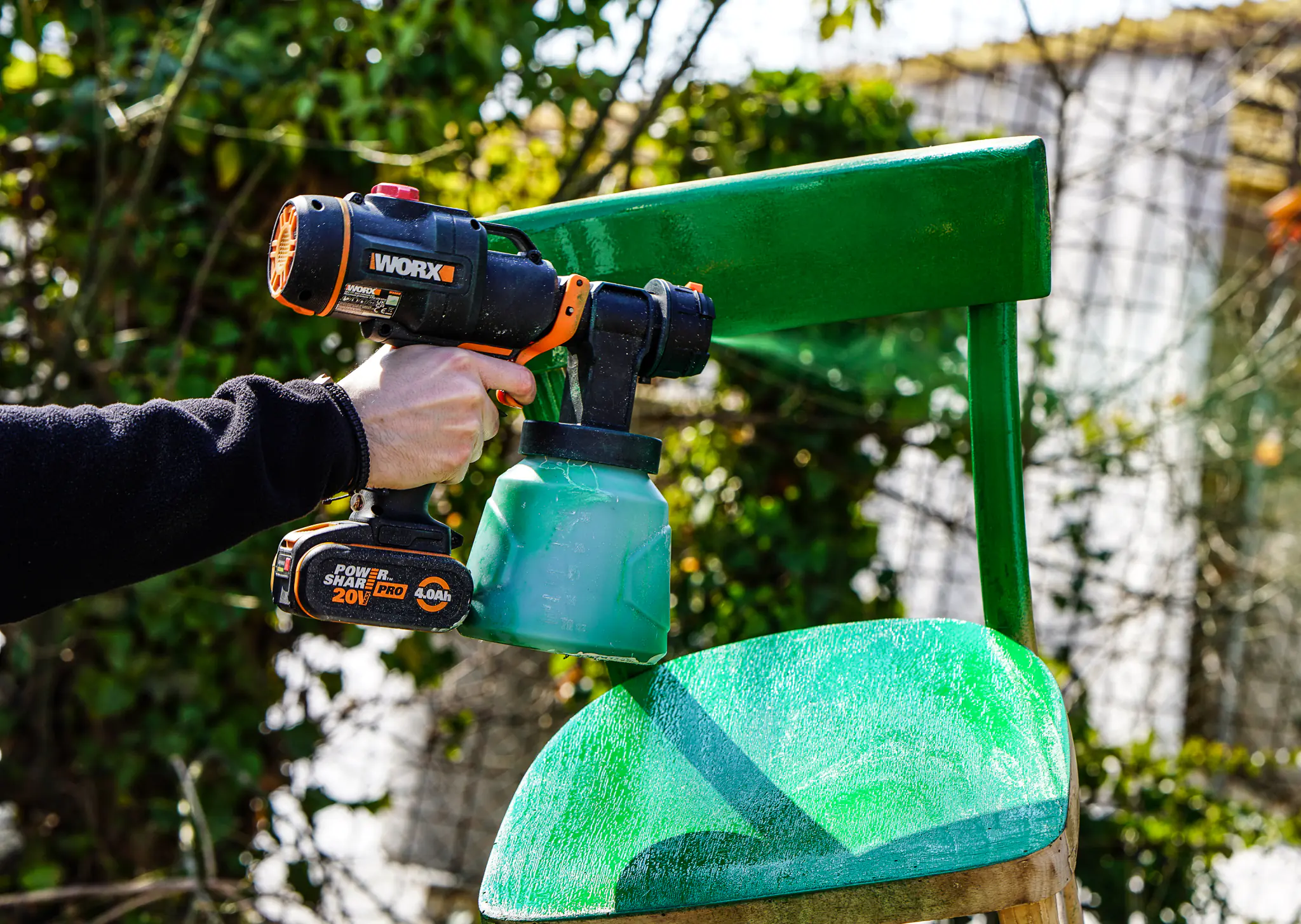 Worx NITRO Akku-Farbsprühgerät WX020.9  20 V Solo