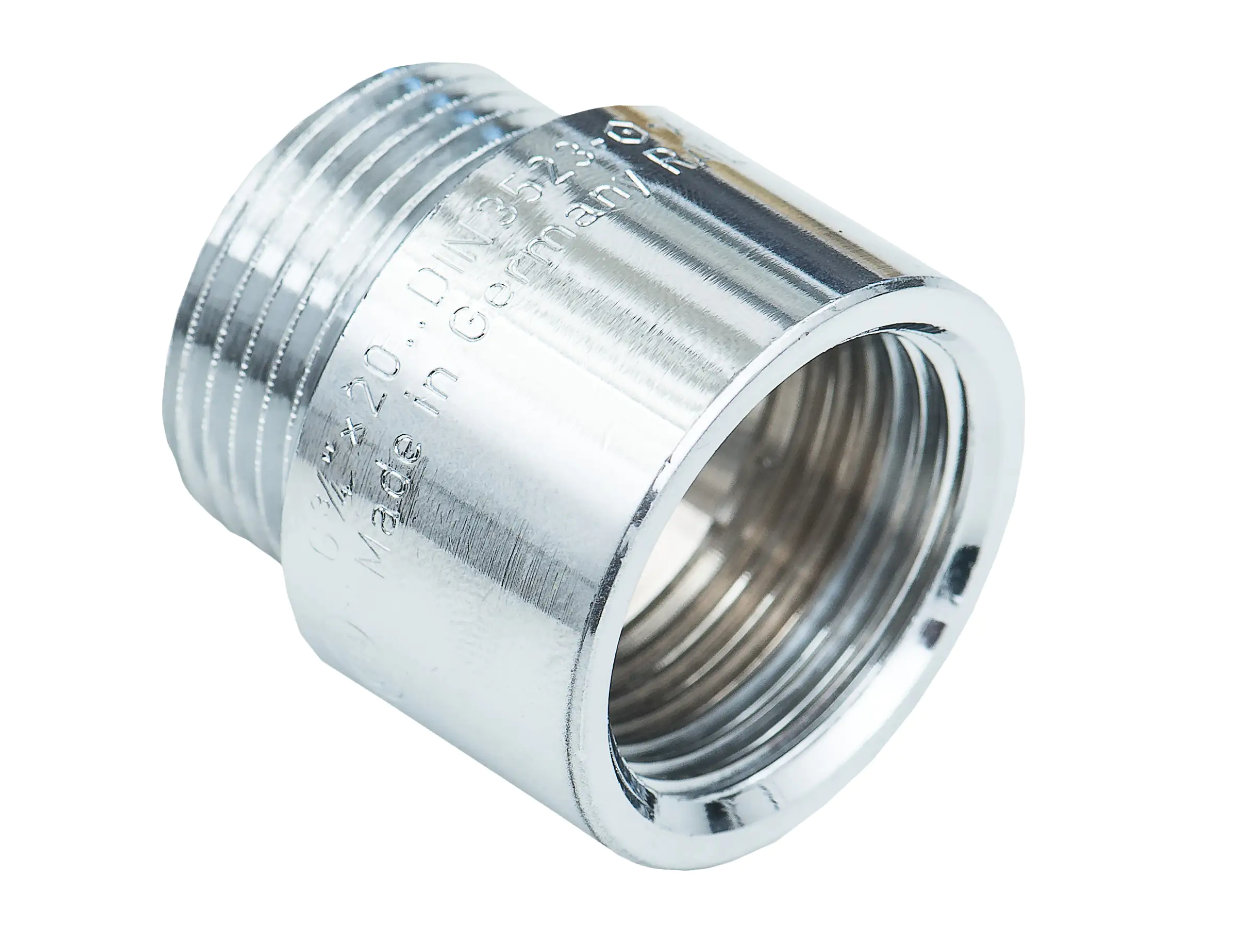 Cornat Hahnverlängerung Messing verchromt, 3/8" IG-AG, 20 mm