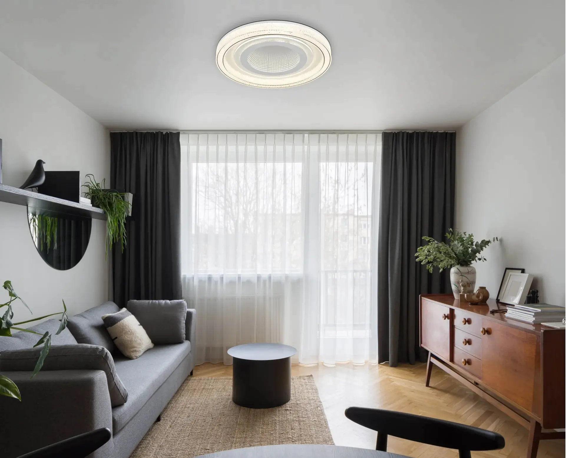 Globo LED Deckenleuchte Alsuna weiß