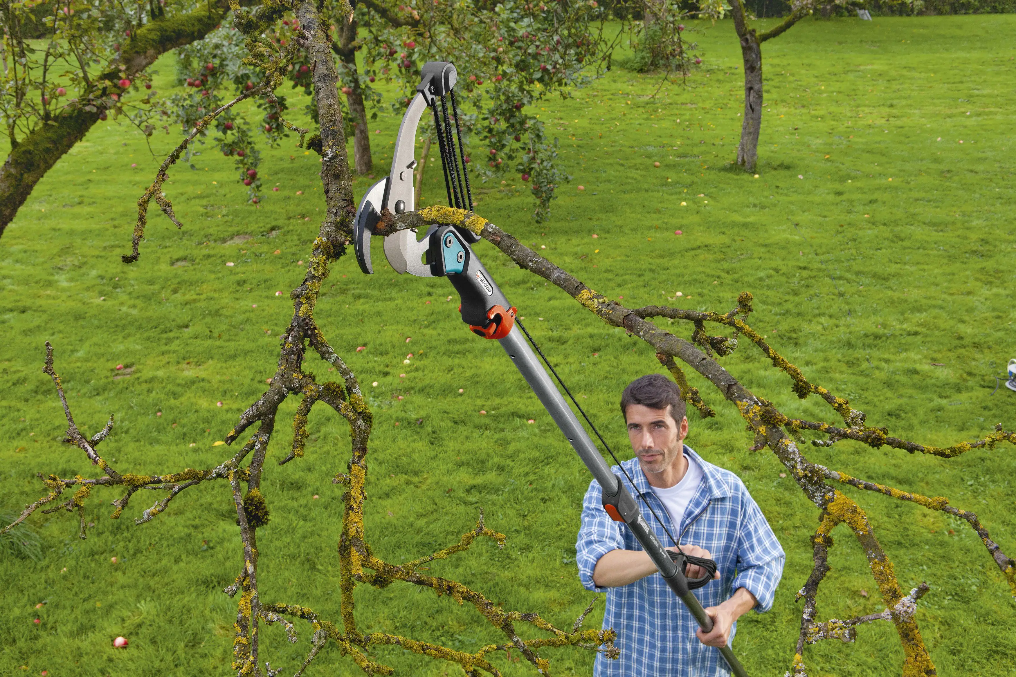 Gardena Baumschere Amboss combisystem ohne Stiel