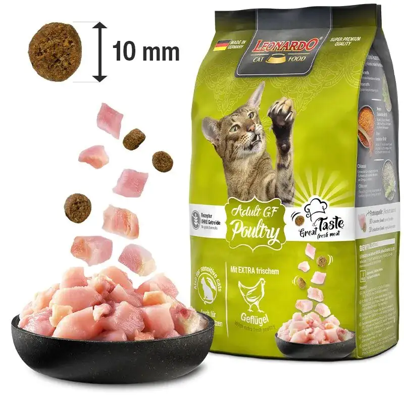 Leonardo Katzentrockenfutter  Leo Ad GF Geflügel 1,8 kg