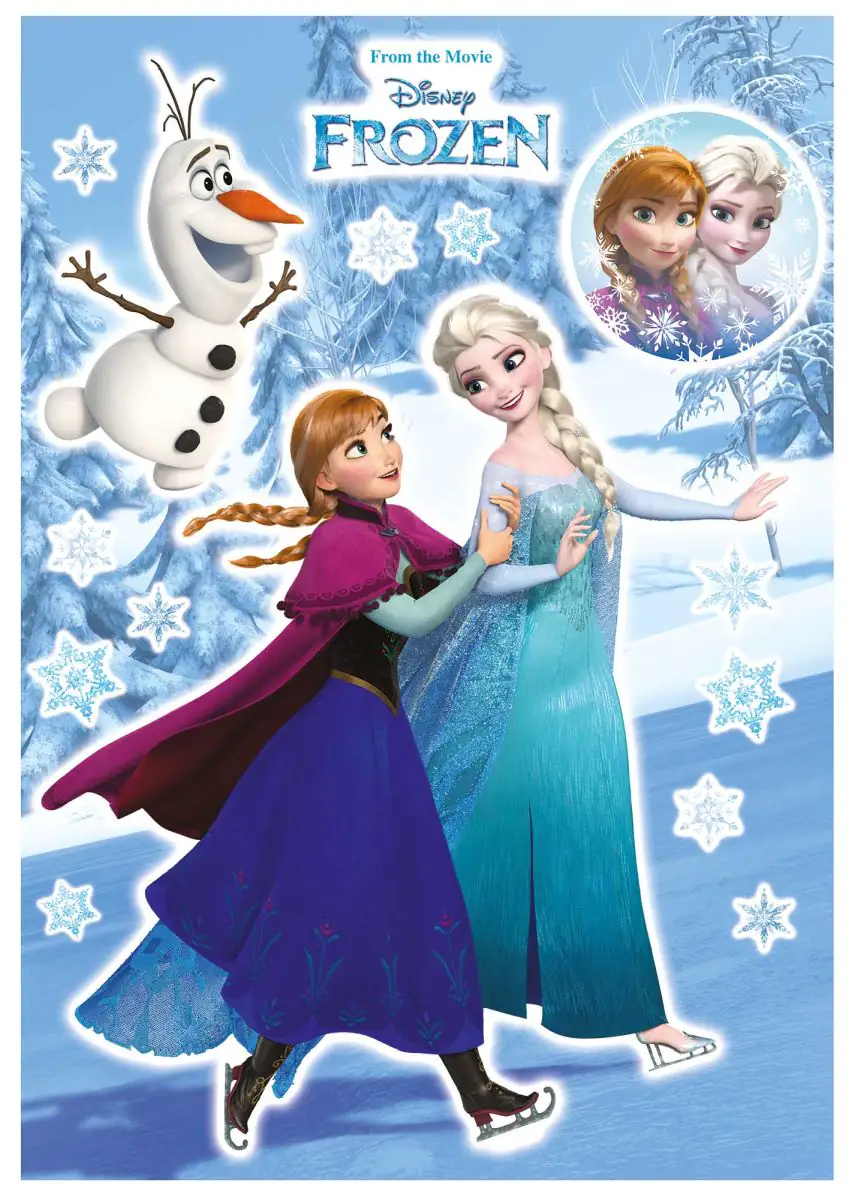 Komar Decosticker Anna & Elsa 50 x 70 cm