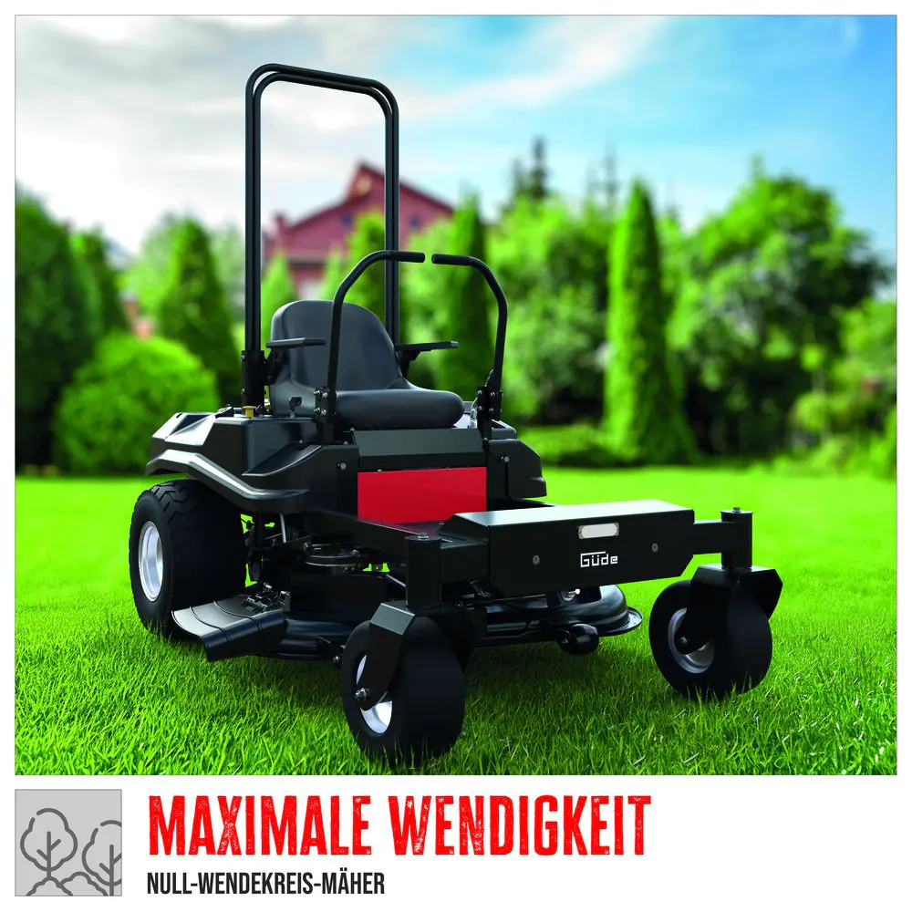 Güde Aufsitzrasenmäher Zero Turn GZT 1070