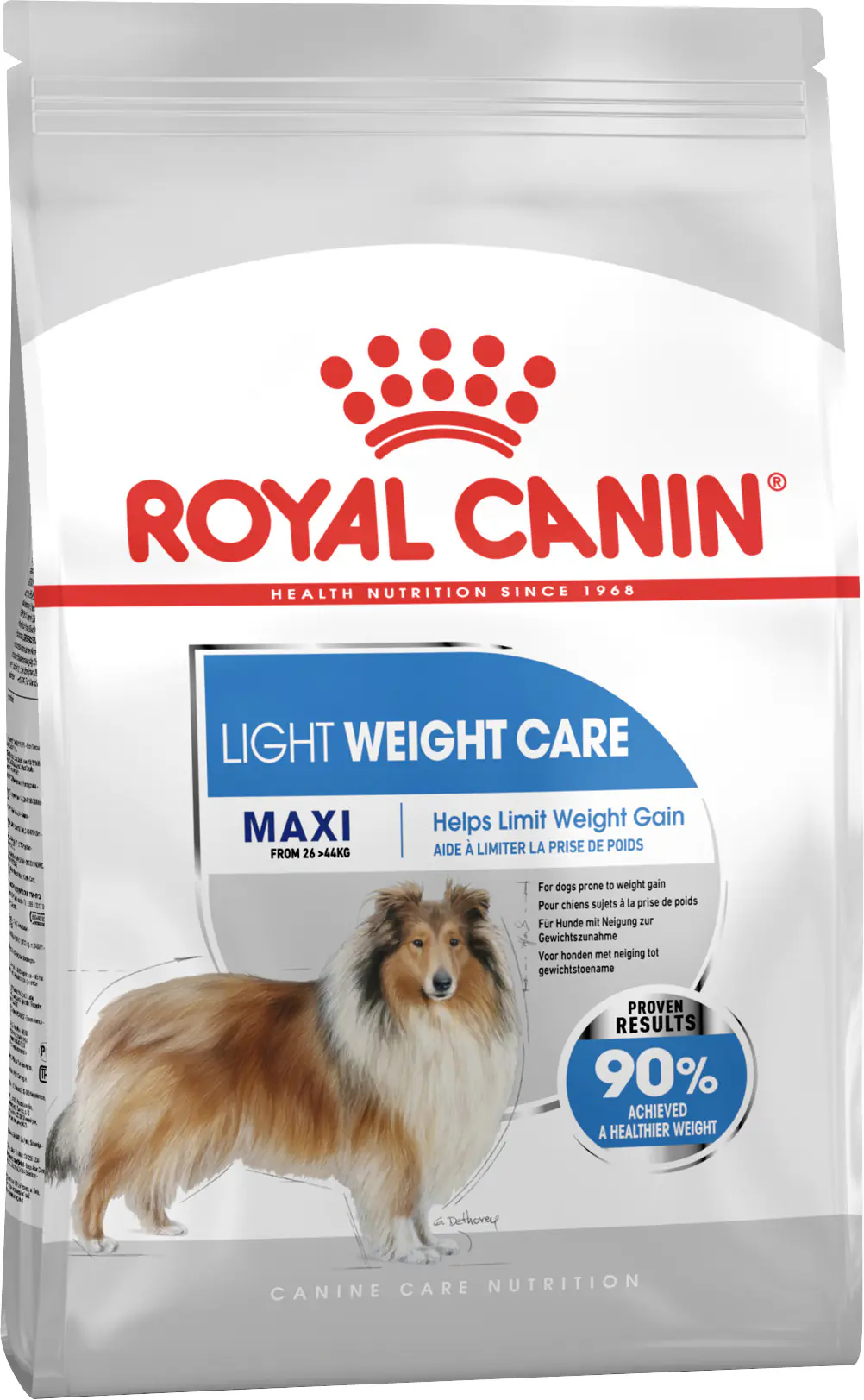 Royal Canin Hundetrockenfutter Adult Maxi Light 12 kg Geflügel