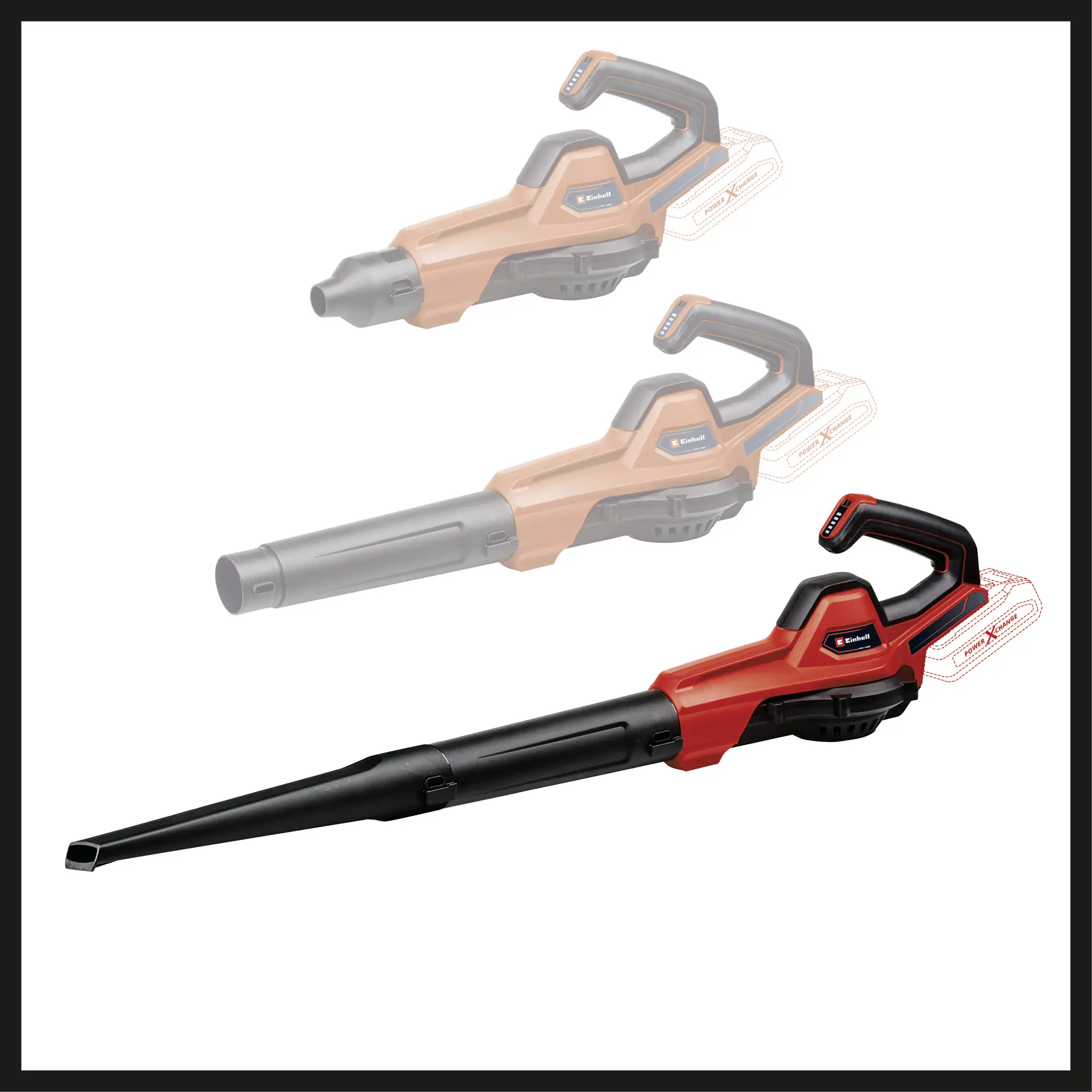 Einhell Akku Laubbläser GE-UB 18/250 Li E-Solo