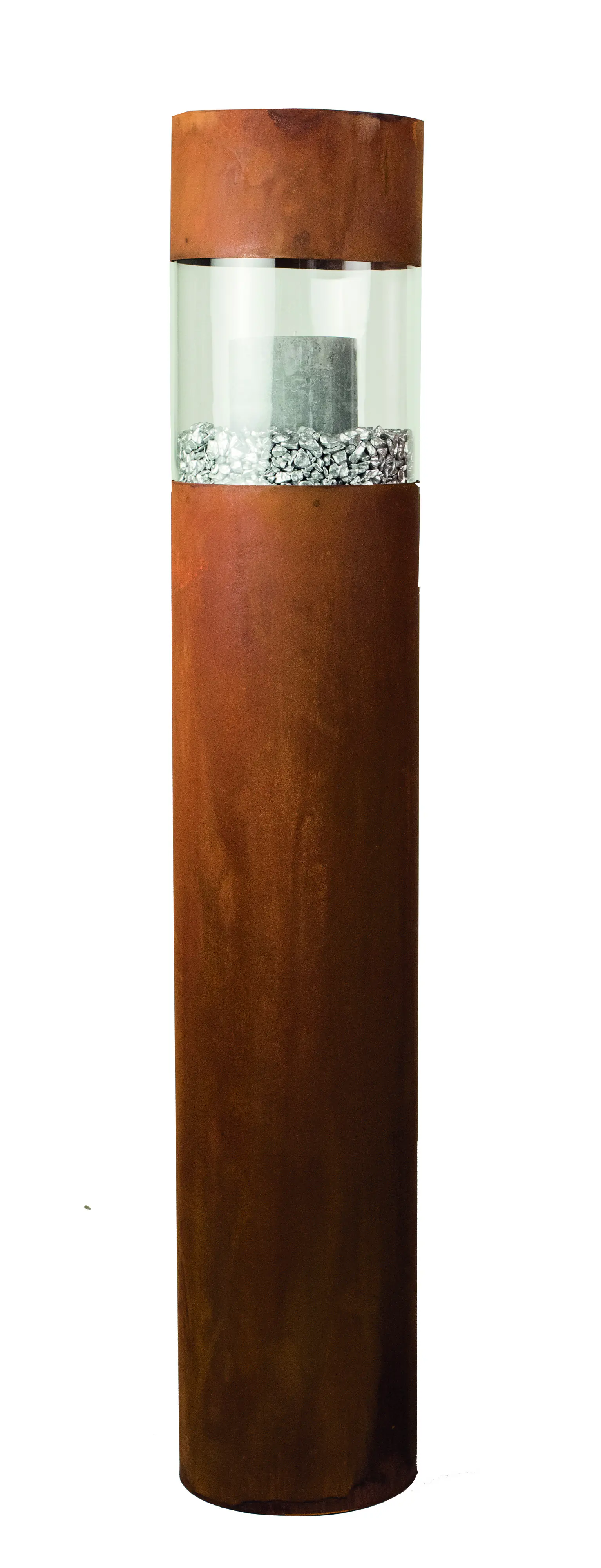 Badeko Säule Piotr 100 x Ø 20 cm braun