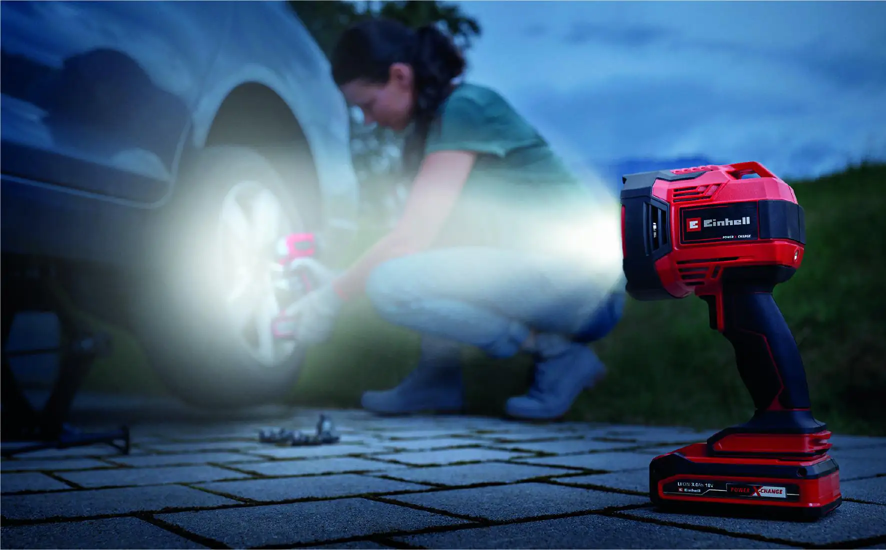 Einhell Akku-Lampe TE-CL 18/2500 LiAC Solo 18 V