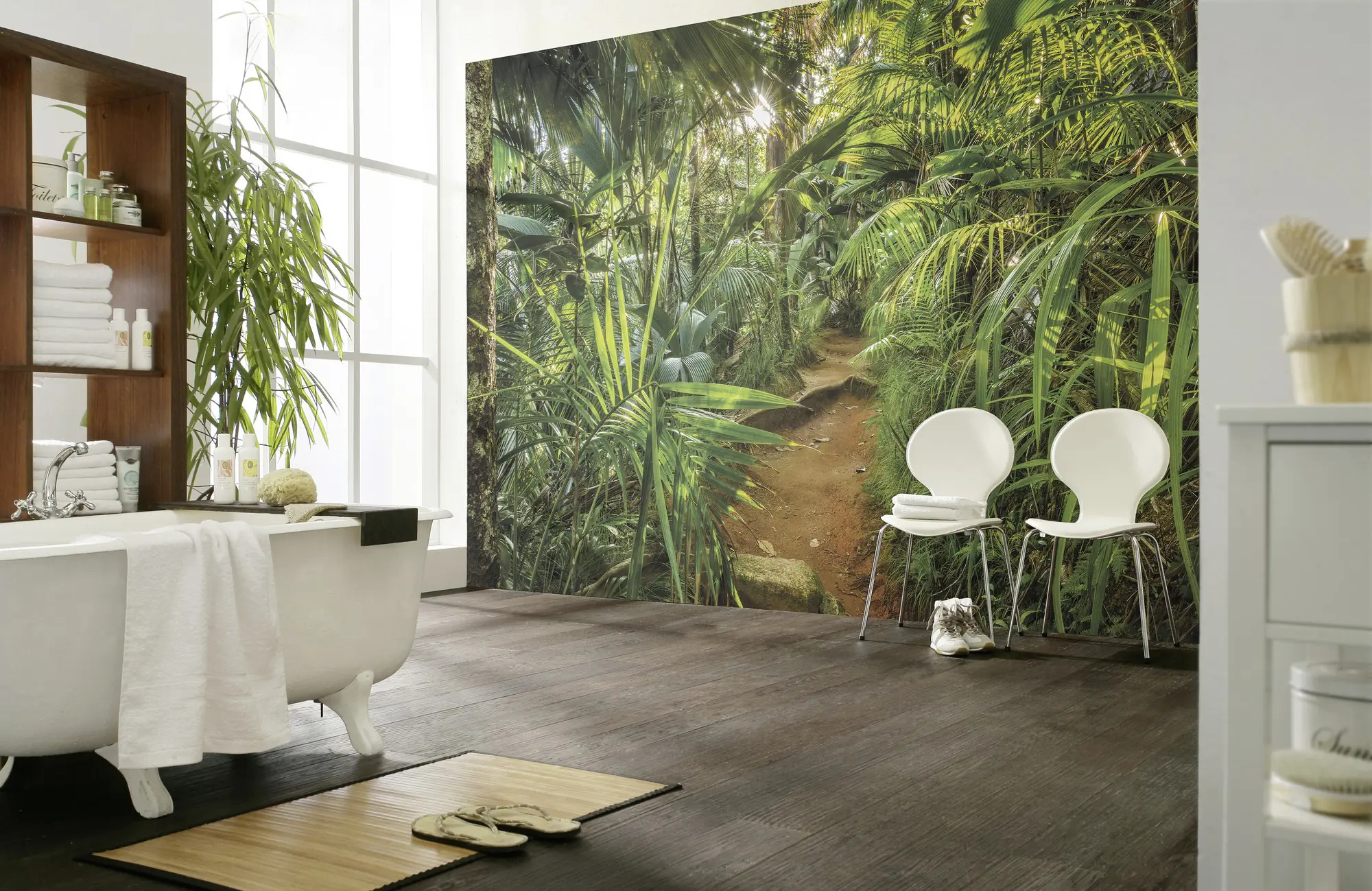 Komar Fototapete jungle Trail 368 x 254 cm
