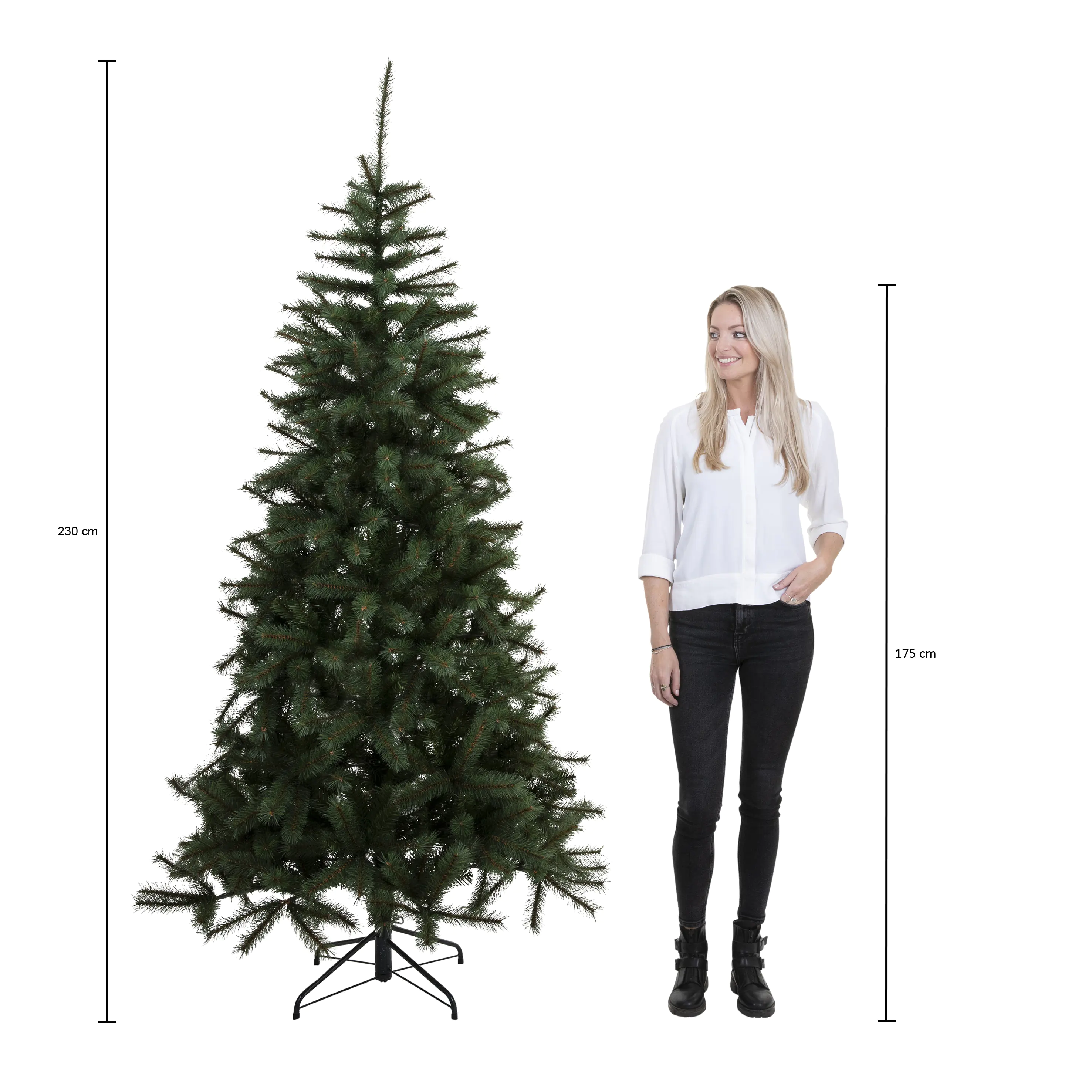 Black Box Trees Weihnachtsbaum Macallan 230 cm grün mit LED