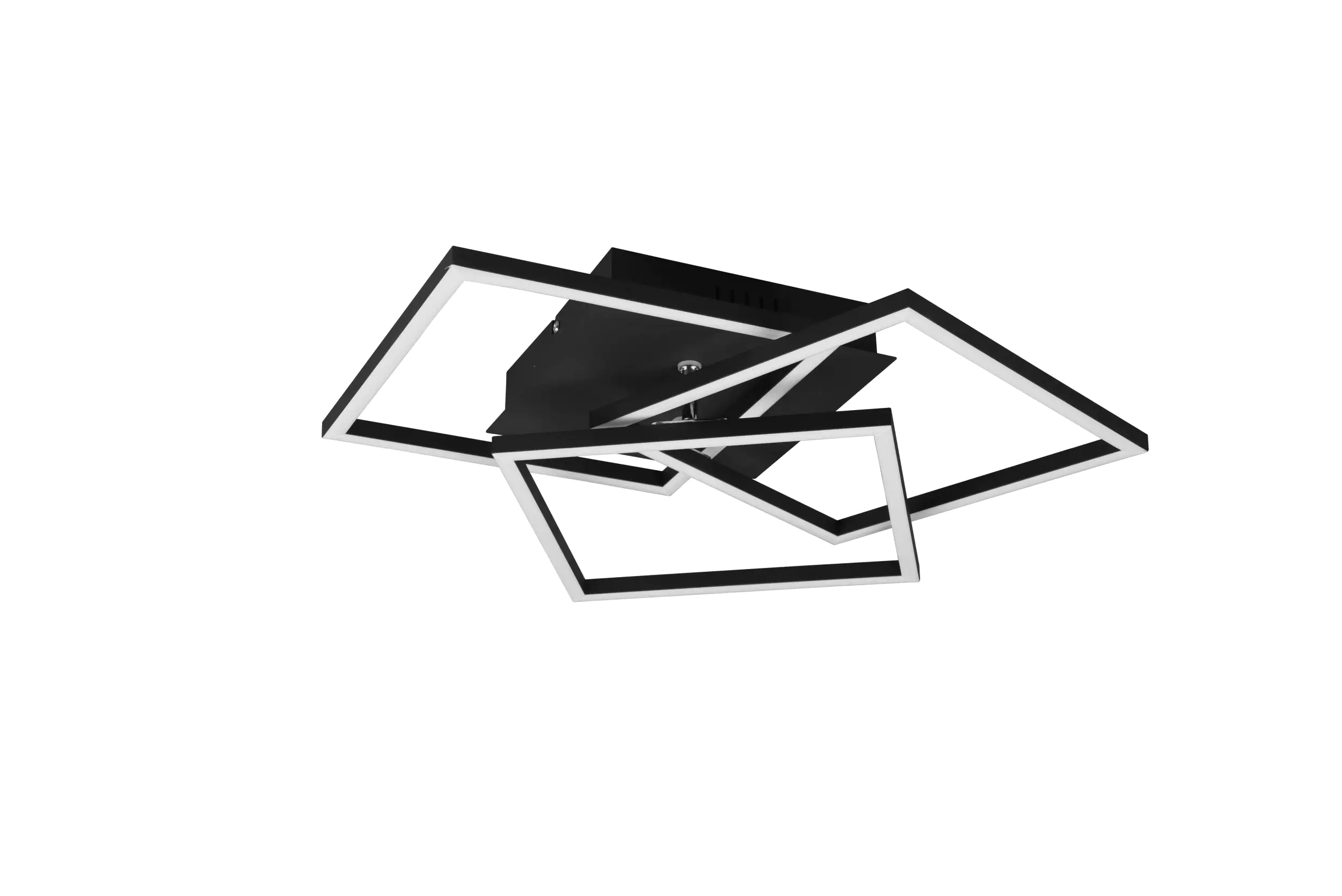 Reality LED Deckenleuchte Mobile schwarz matt Fernbedienung