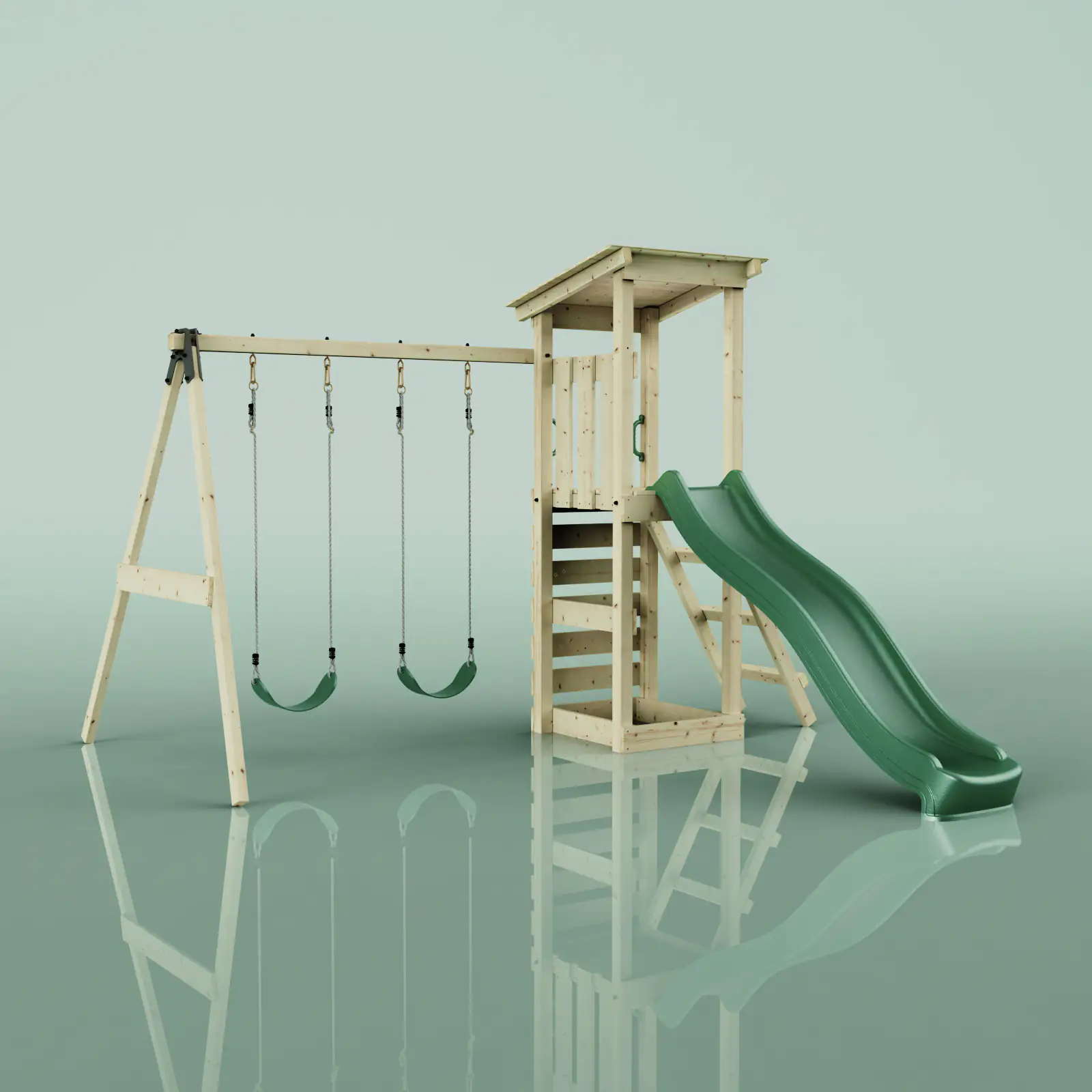 Weka Spielturm Neapel 322,1 x 284,4 x 228,8 cm