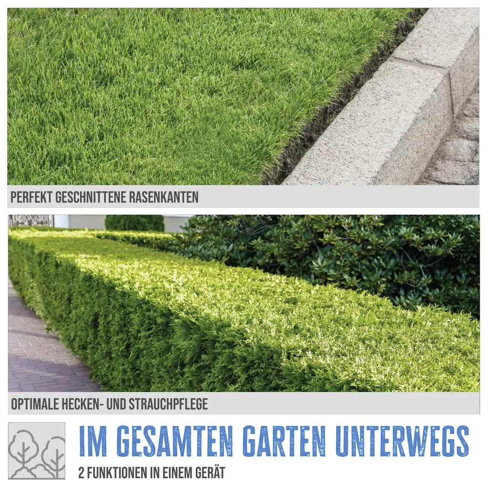 Güde Gras-& Strauchschere GPS 7.2V-1.5 LI-ION, 9 / 17 cm Schnittbreite