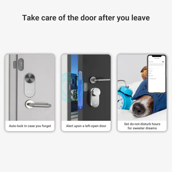 Ezviz Smartes Türschloss-Set DL01 + DL01CP + A3