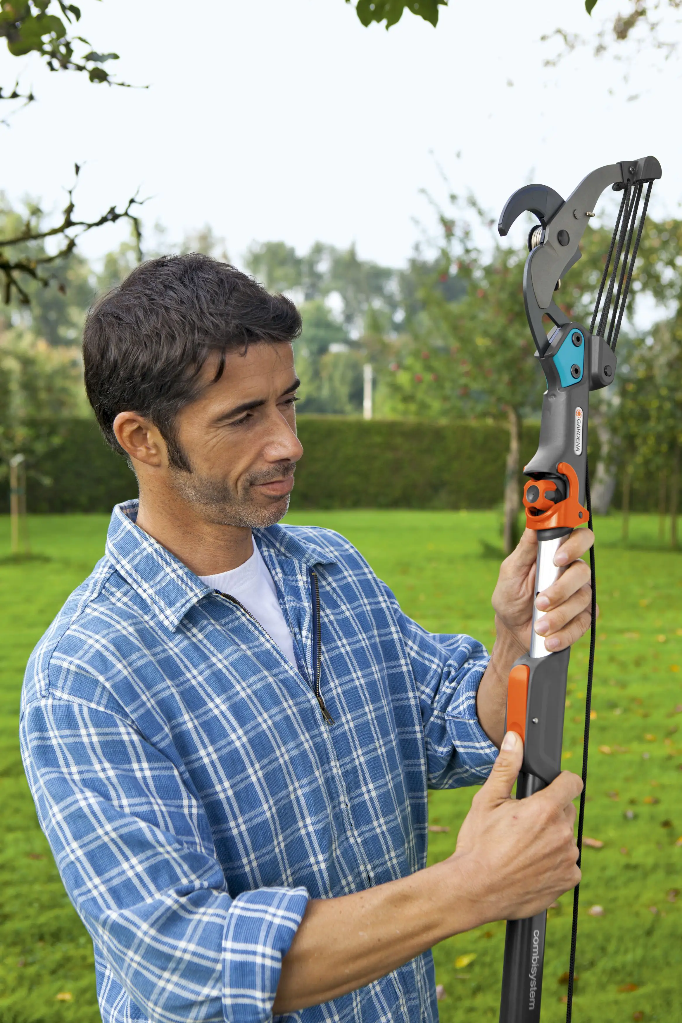 Gardena Baumschere Amboss combisystem ohne Stiel
