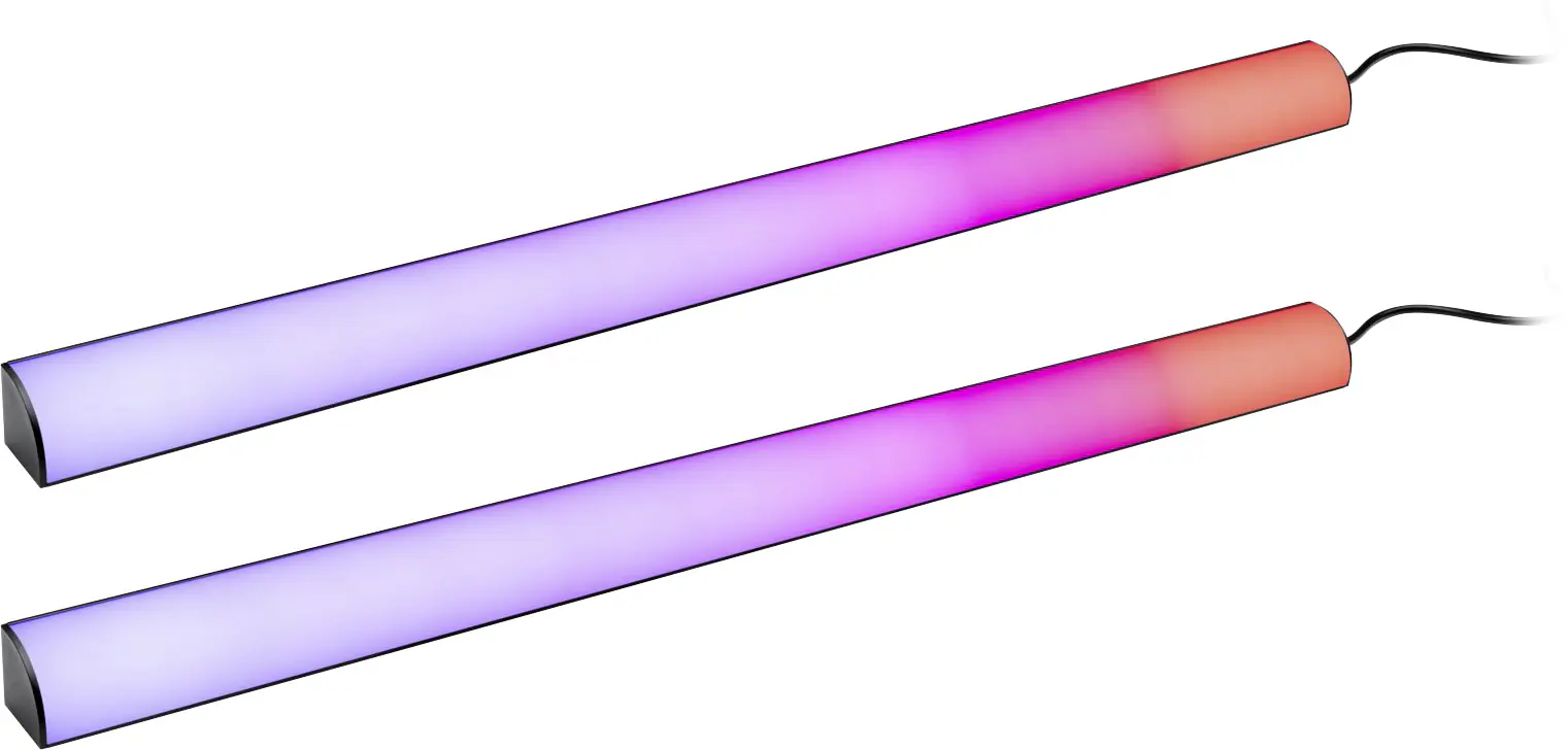 Paulmann Entertain LED Lightbar Dynamic RGB 60,5cm 2er Set dimmbar
