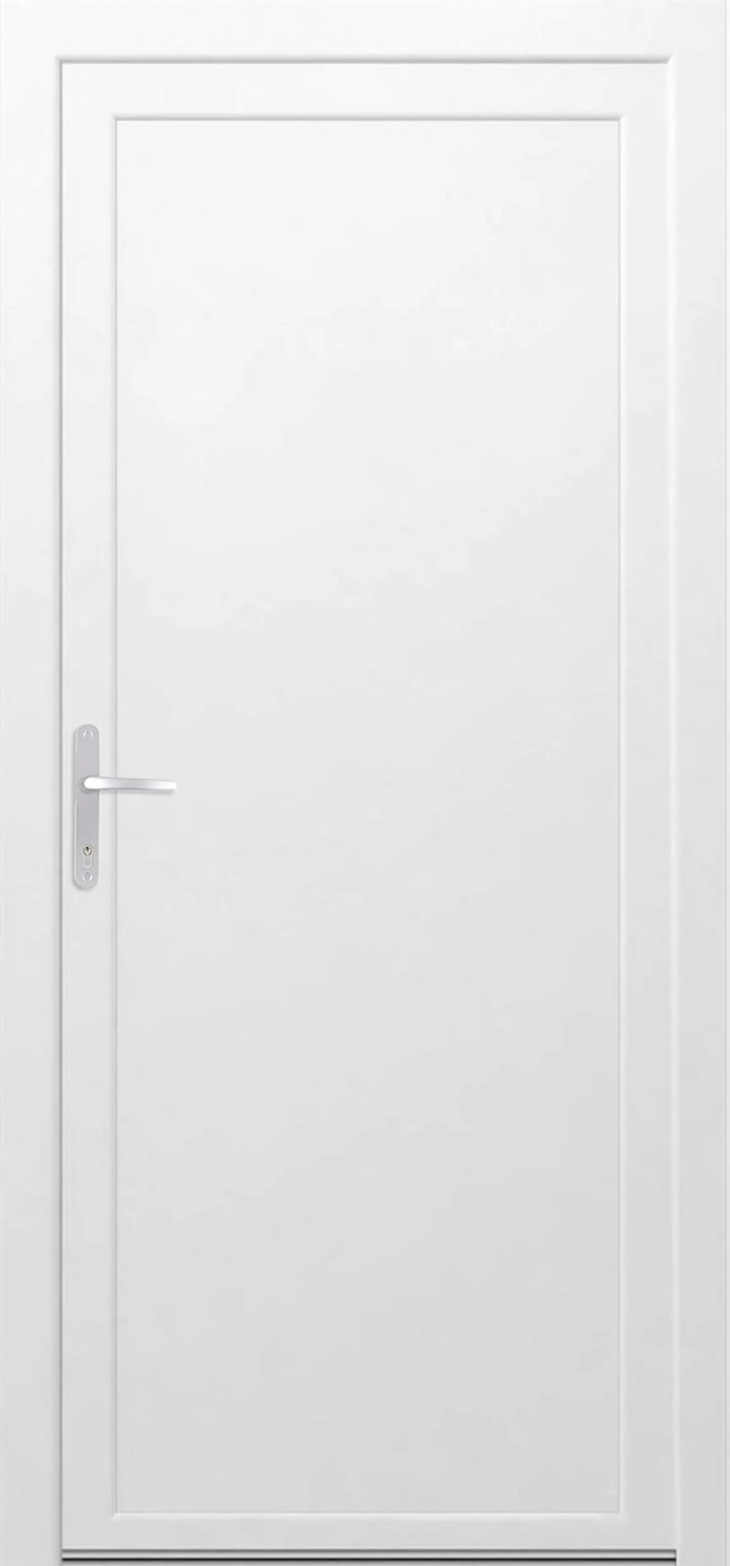 Panto Nebeneingangstür Kunststoff 500 98 x 198 cm DIN links weiß