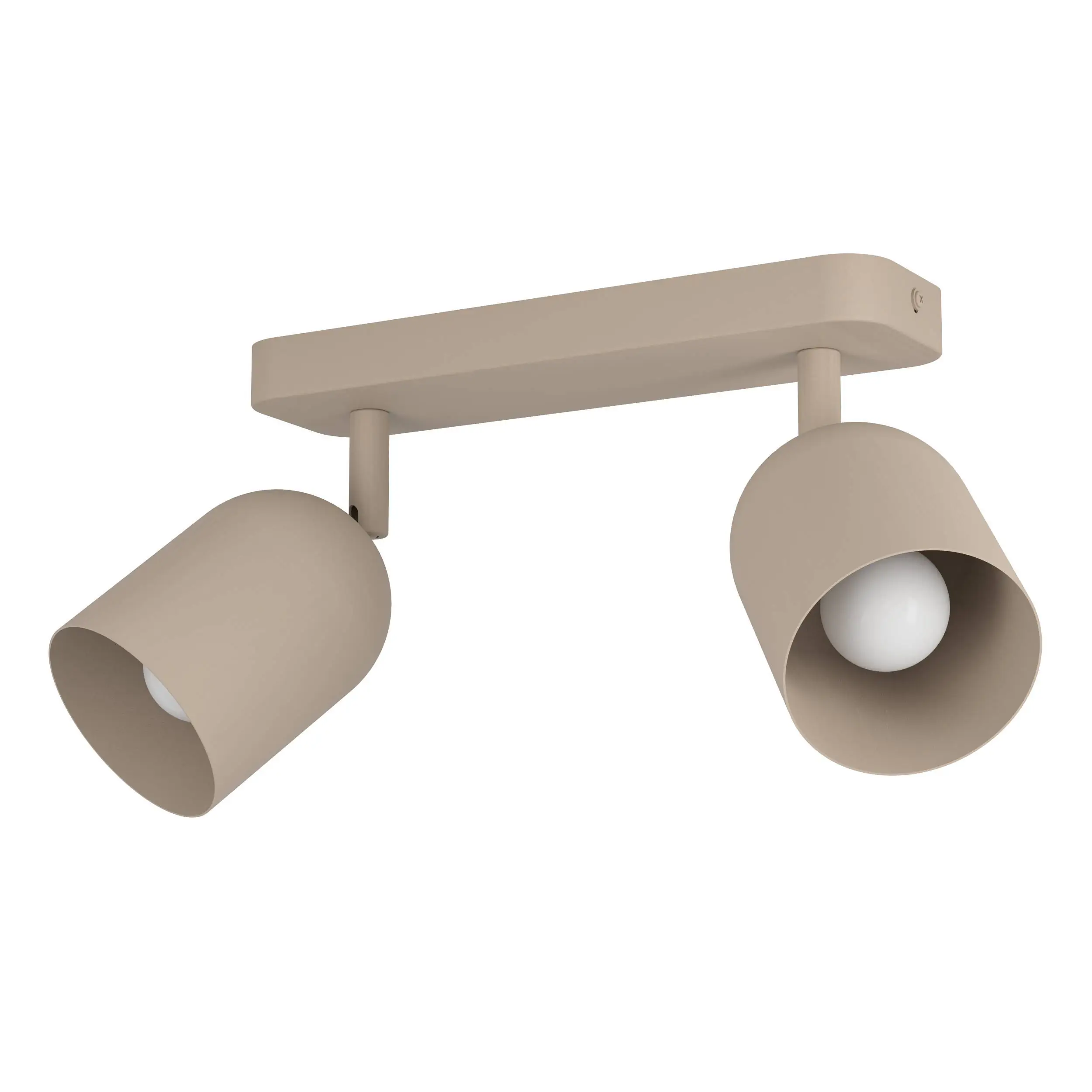 Eglo Leuchten 2er Spot Tilston sandfarben 28 x 21 cm