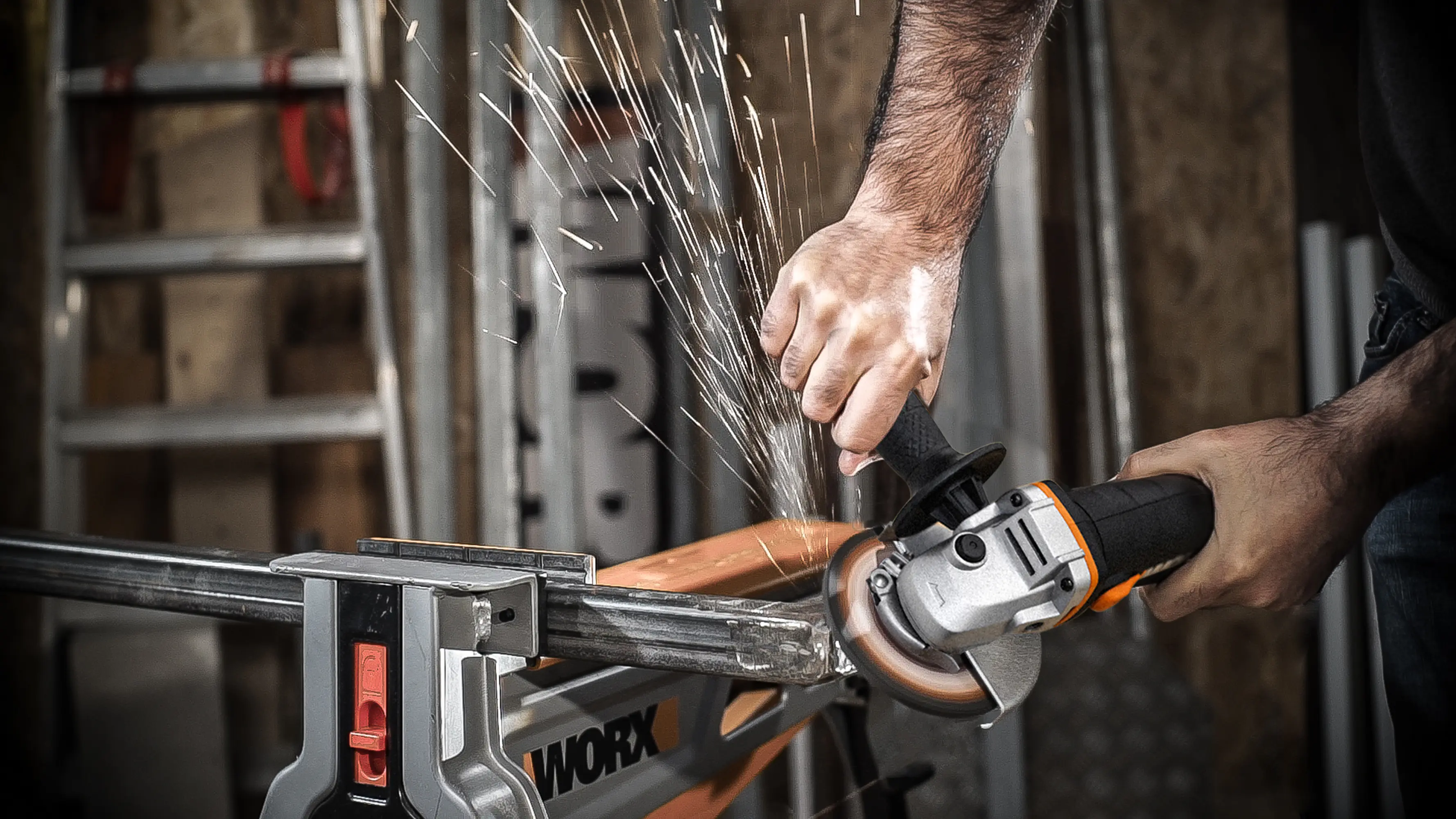 Worx Akku-Winkelschleifer WX800.9 20 V Solo