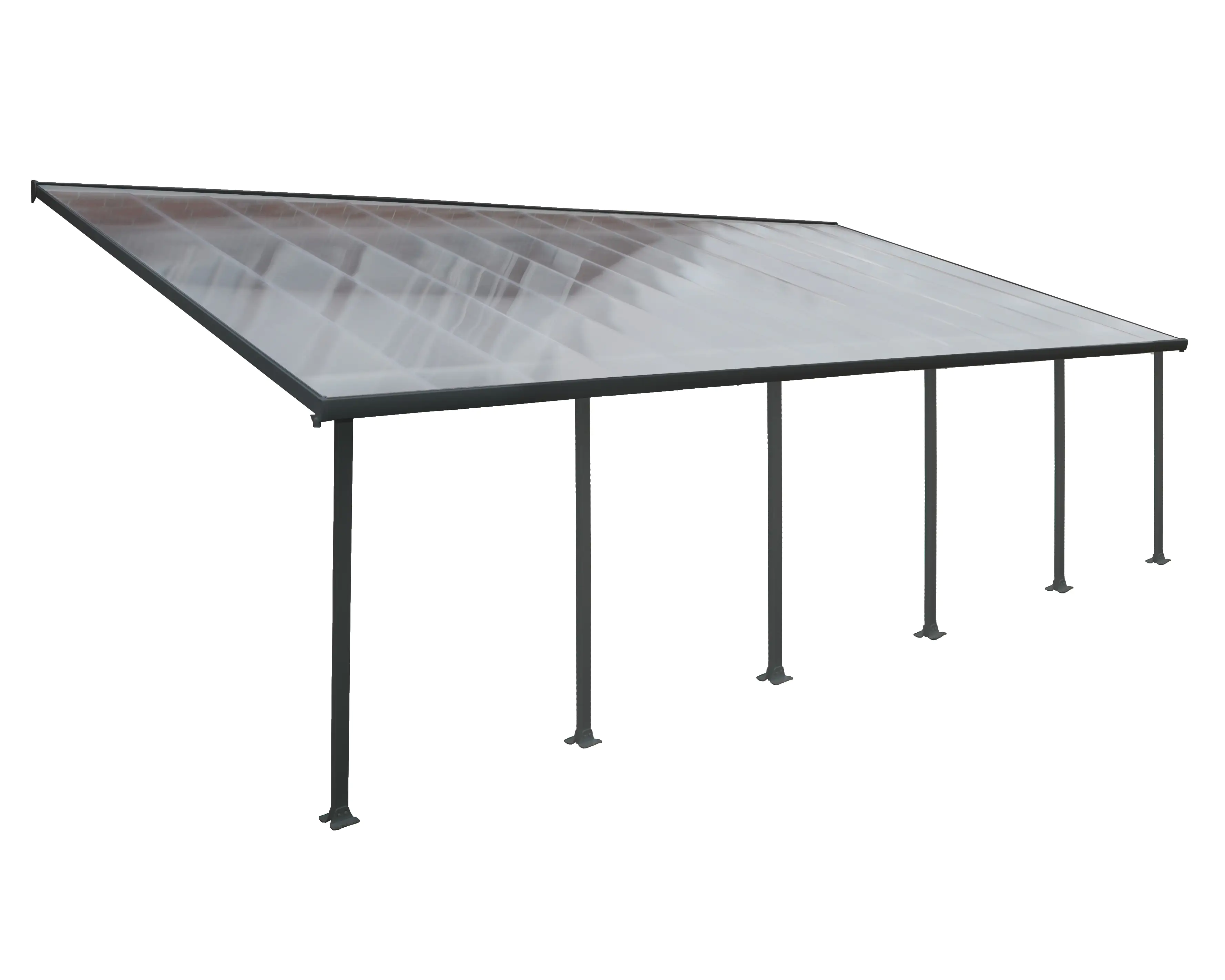 Canopia Terrassenüberdachung Feria 400 x 850 cm anthrazit